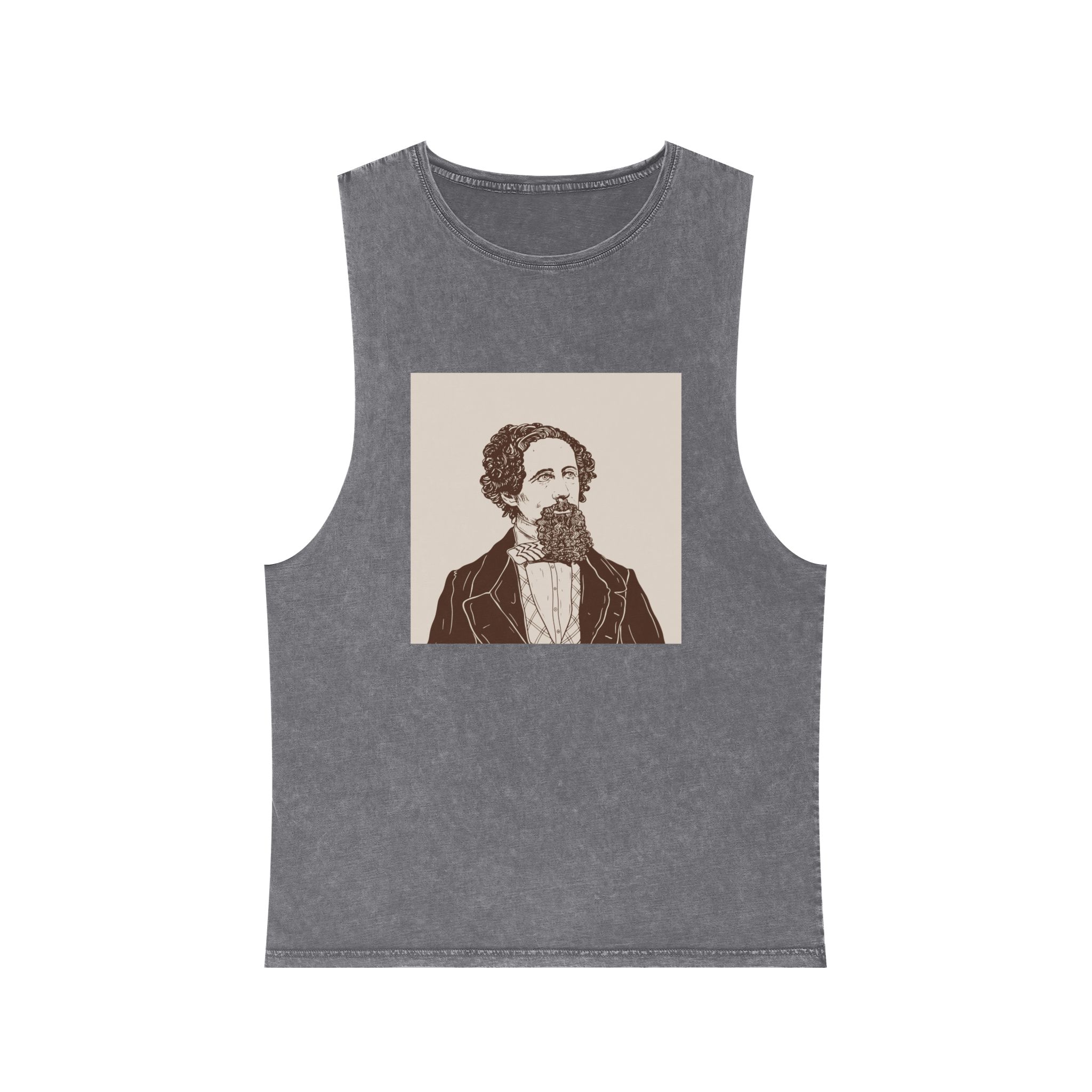 Historical Design 478908 Unisex Stonewash Tank Top - Image 9