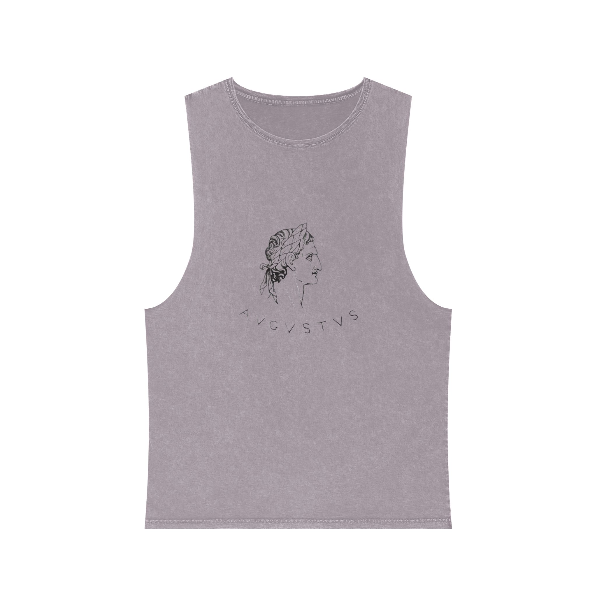 Augustus Unisex Stonewash Tank Top - Image 17