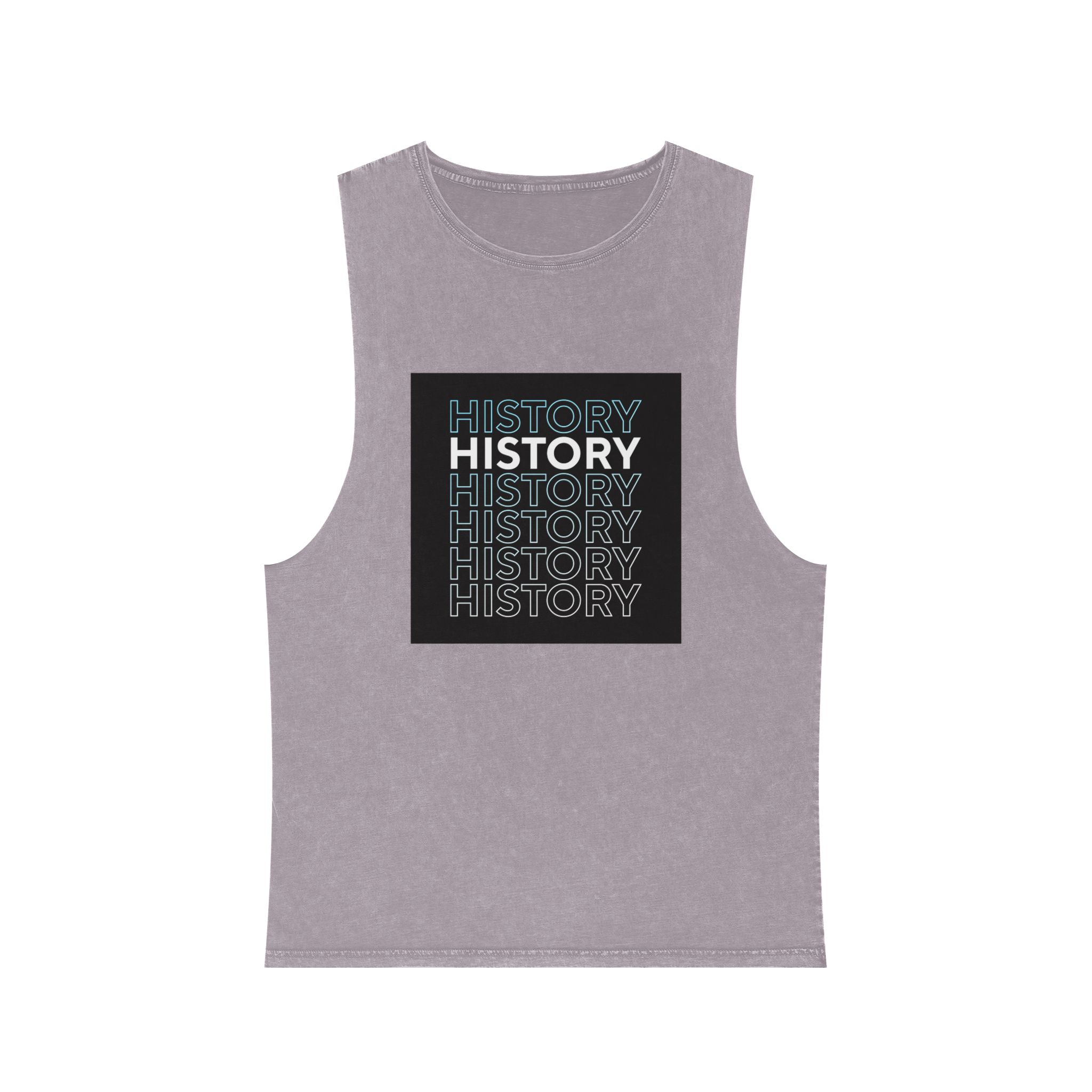 Text Effect Book Tshirt Design 2nd Time 65 Unisex Stonewash Tank Top - Image 17