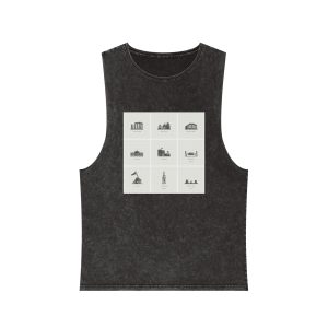 Historical Design AC6279 Unisex Stonewash Tank Top