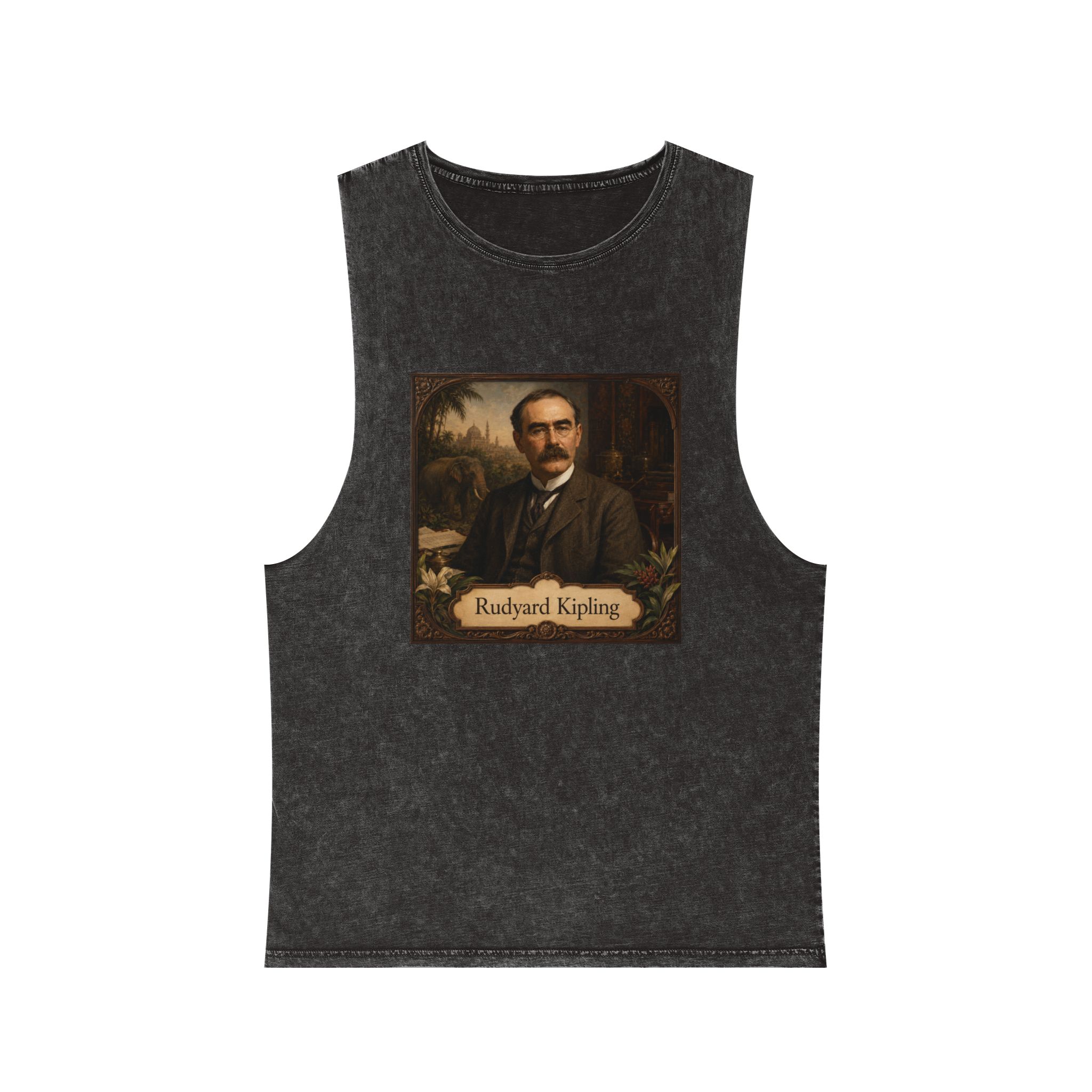 Rudyard Kipling Unisex Stonewash Tank Top