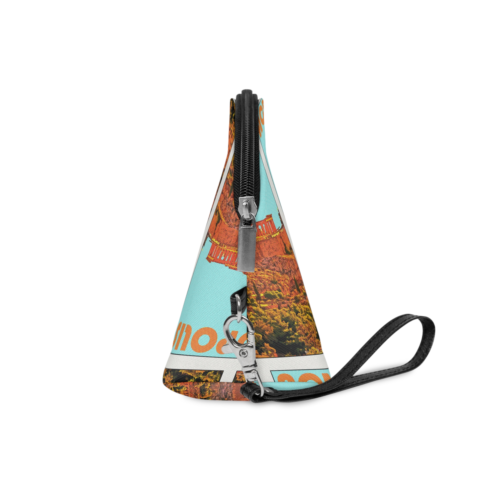 Acropolis Retro Travel Poster (1) Makeup Bag - Image 3