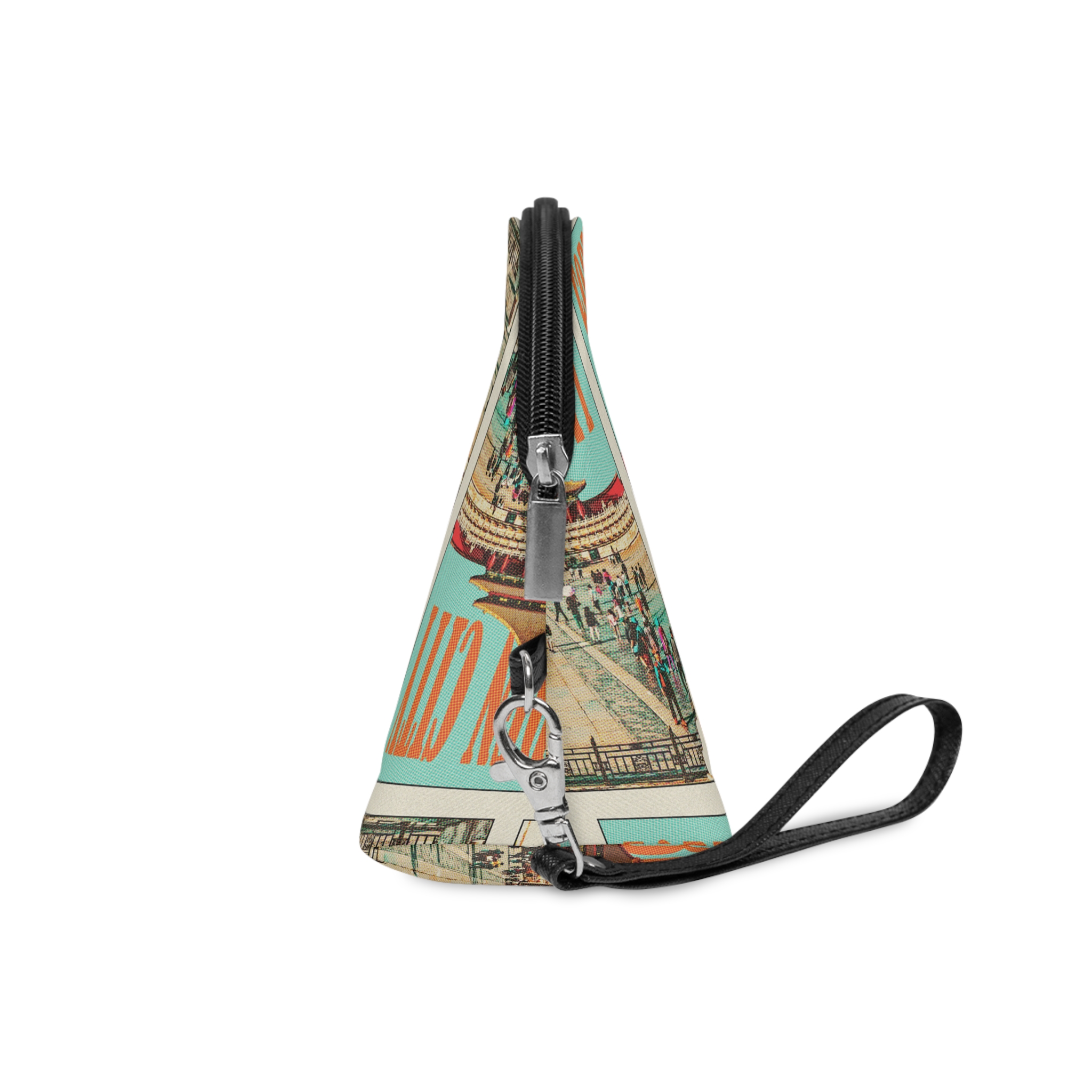 Forbidden City Retro Travel Poster (1) Makeup Bag - Image 3