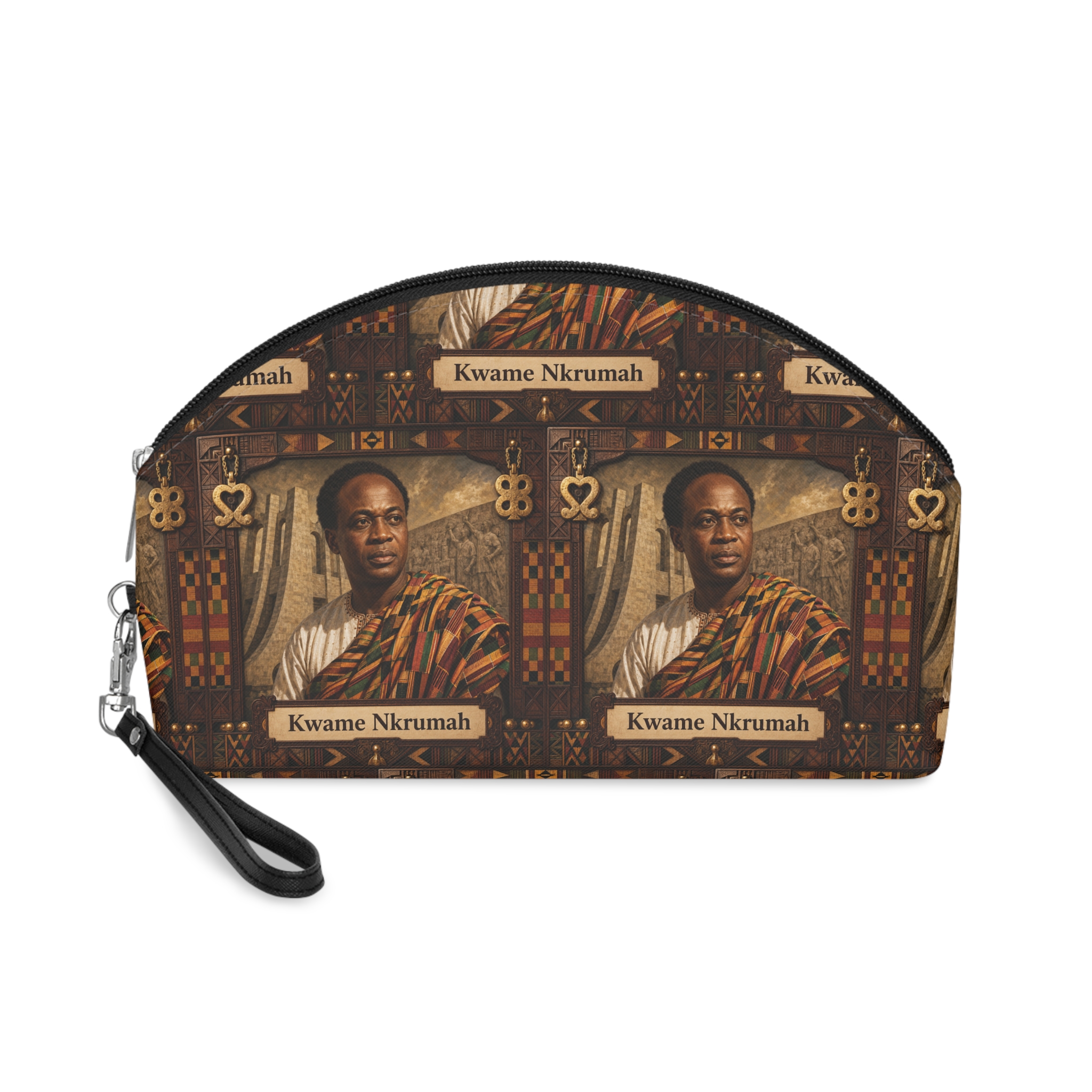 Kwame Nkrumah Makeup Bag