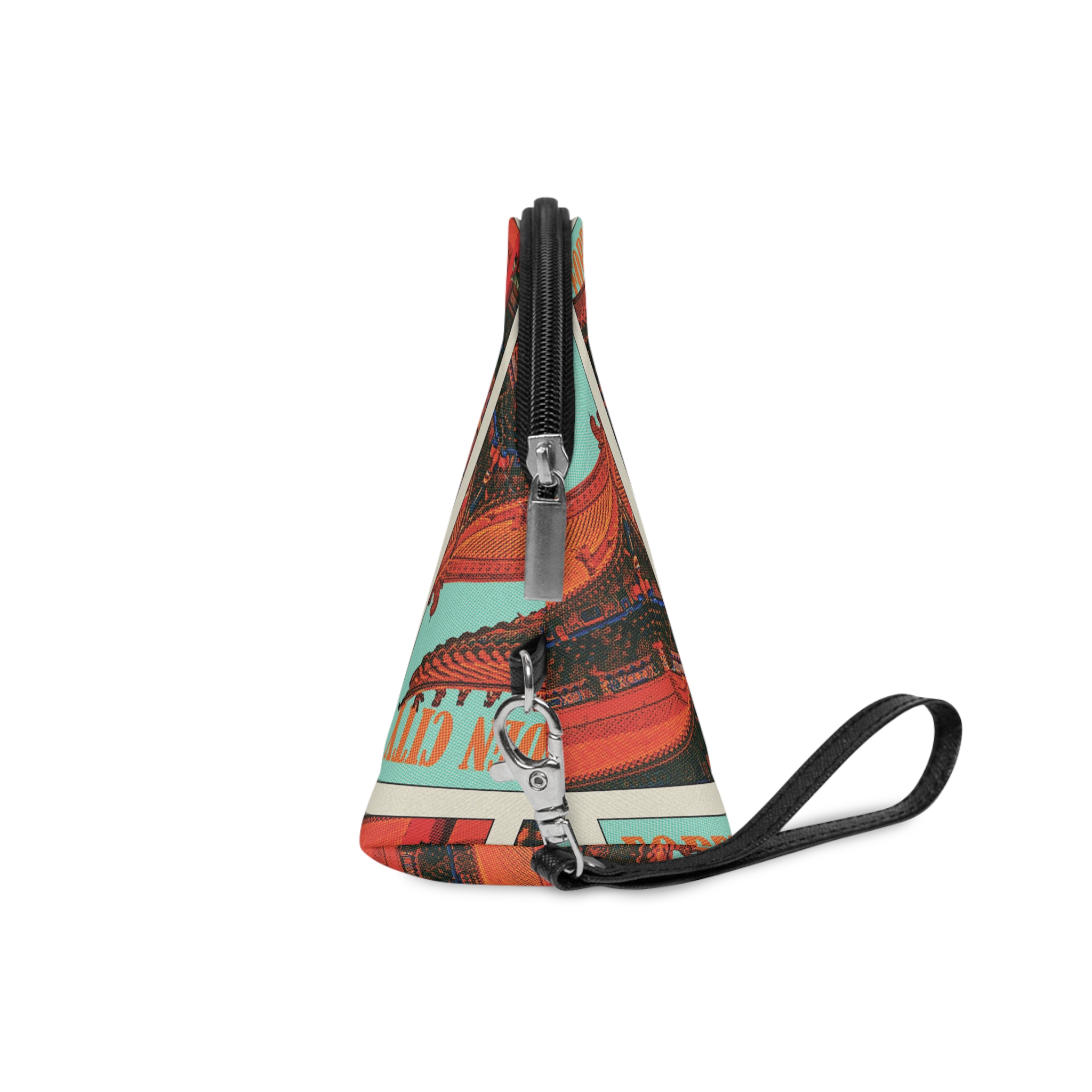 Forbidden City Retro Travel Poster Makeup Bag - Image 3