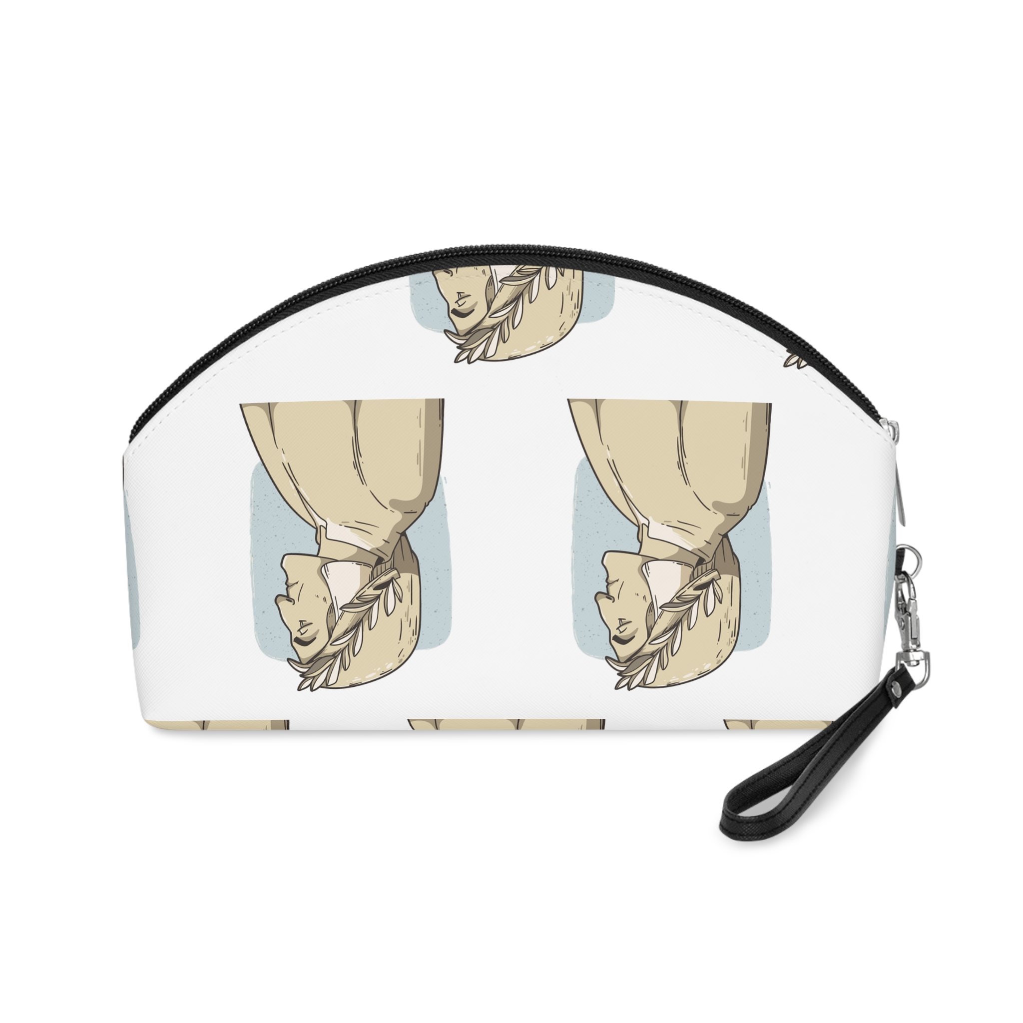 Hand Drawn Dante Illustration Makeup Bag - Image 2