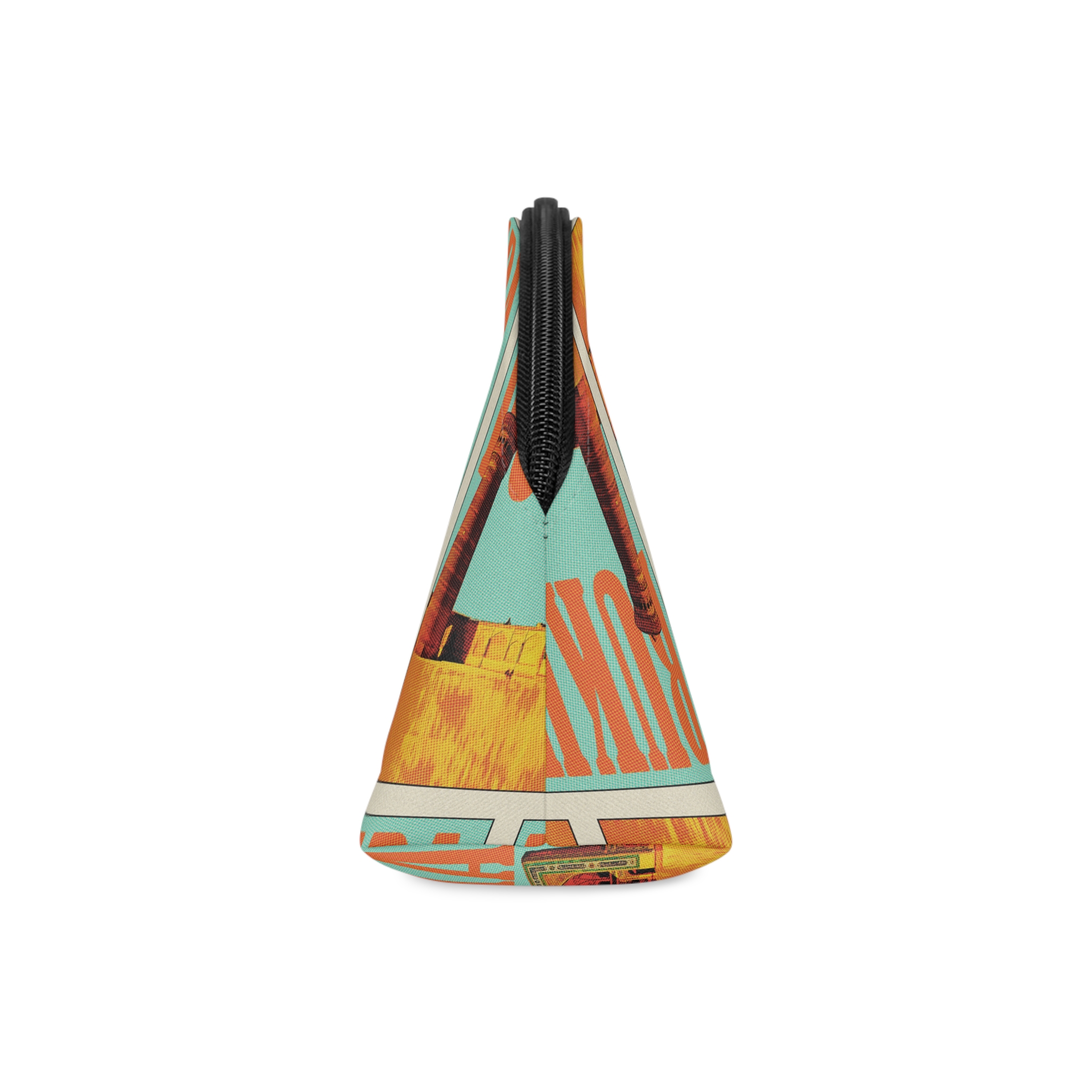 Bukhara Retro Travel Poster Makeup Bag - Image 4