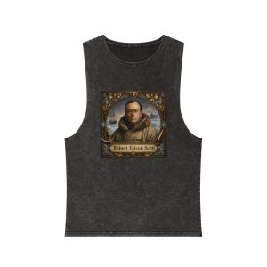 Robert Falcon Scott Unisex Stonewash Tank Top