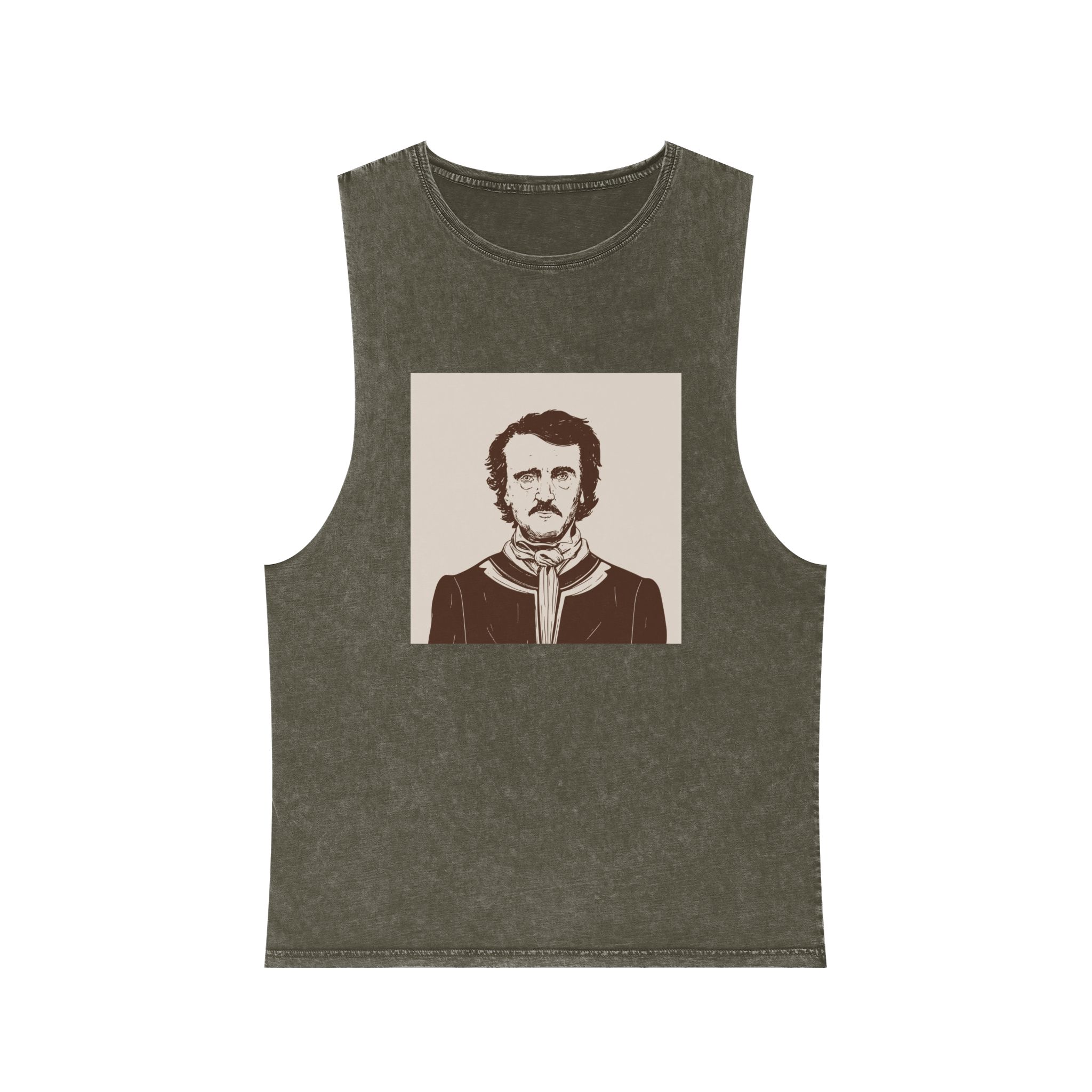 Historical Design B097FC Unisex Stonewash Tank Top - Image 5