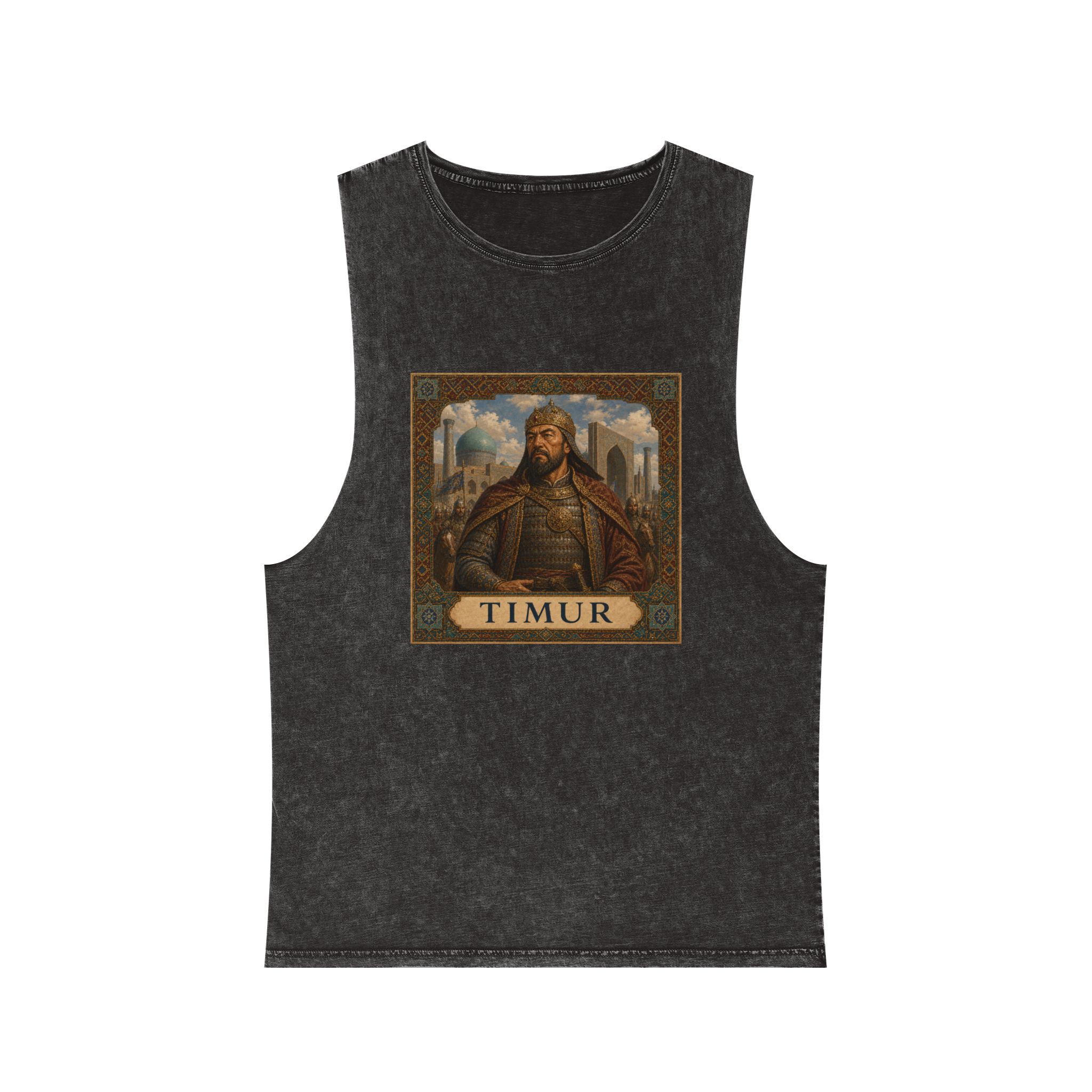 Timur Unisex Stonewash Tank Top