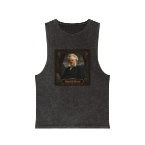 Henrik Ibsen Unisex Stonewash Tank Top
