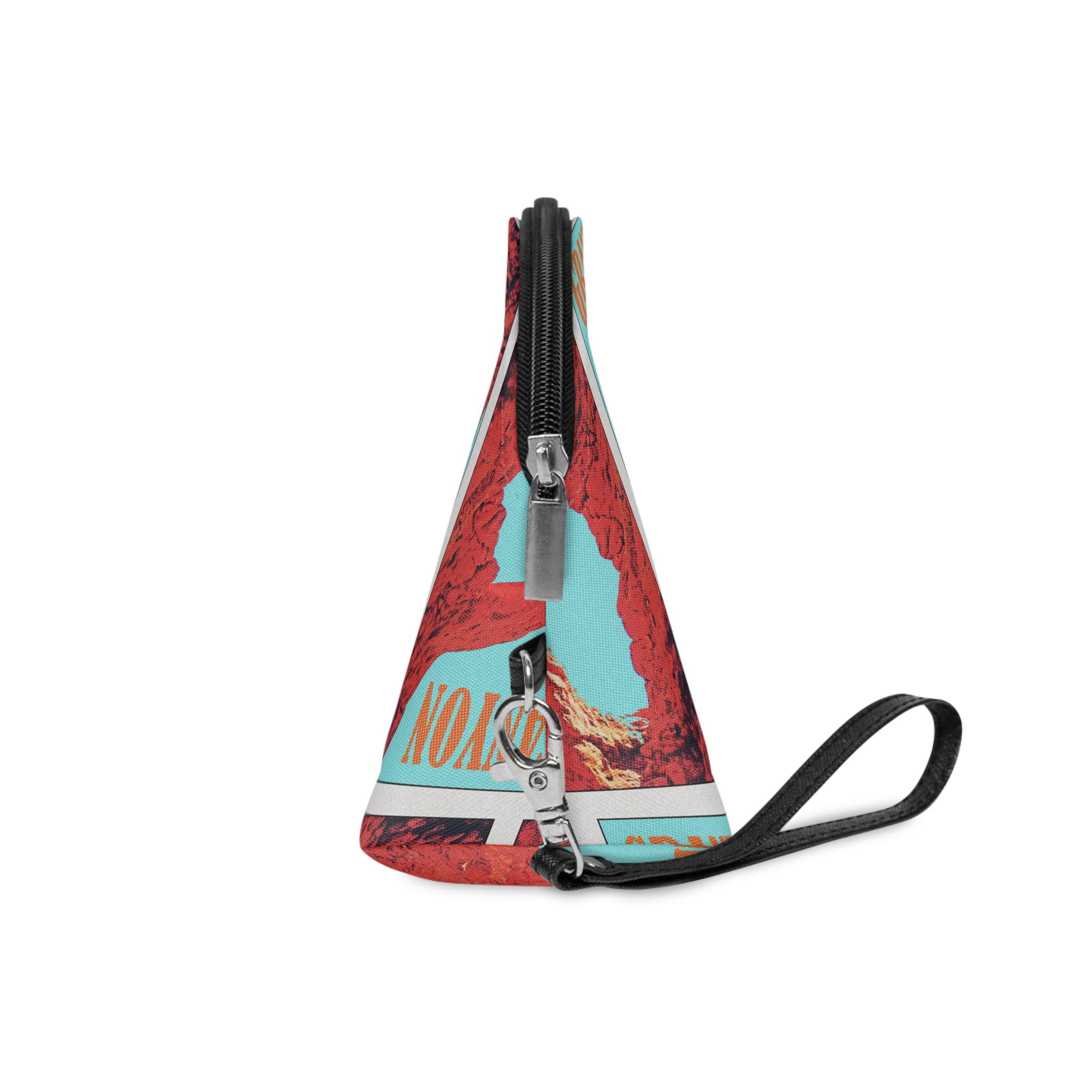 Grand Canyon Retro Travel Poster (1) Makeup Bag - Image 3