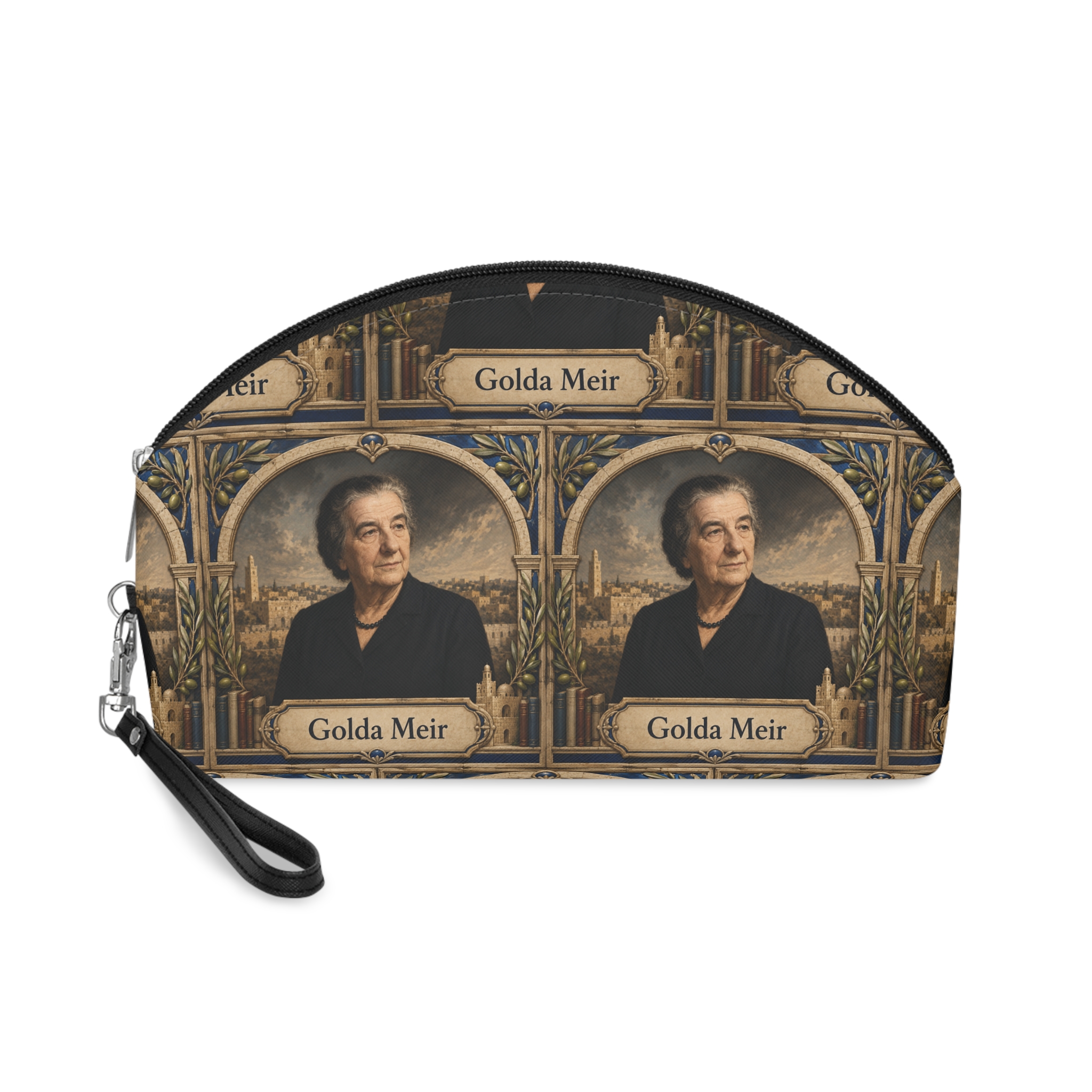 Golda Meir Makeup Bag