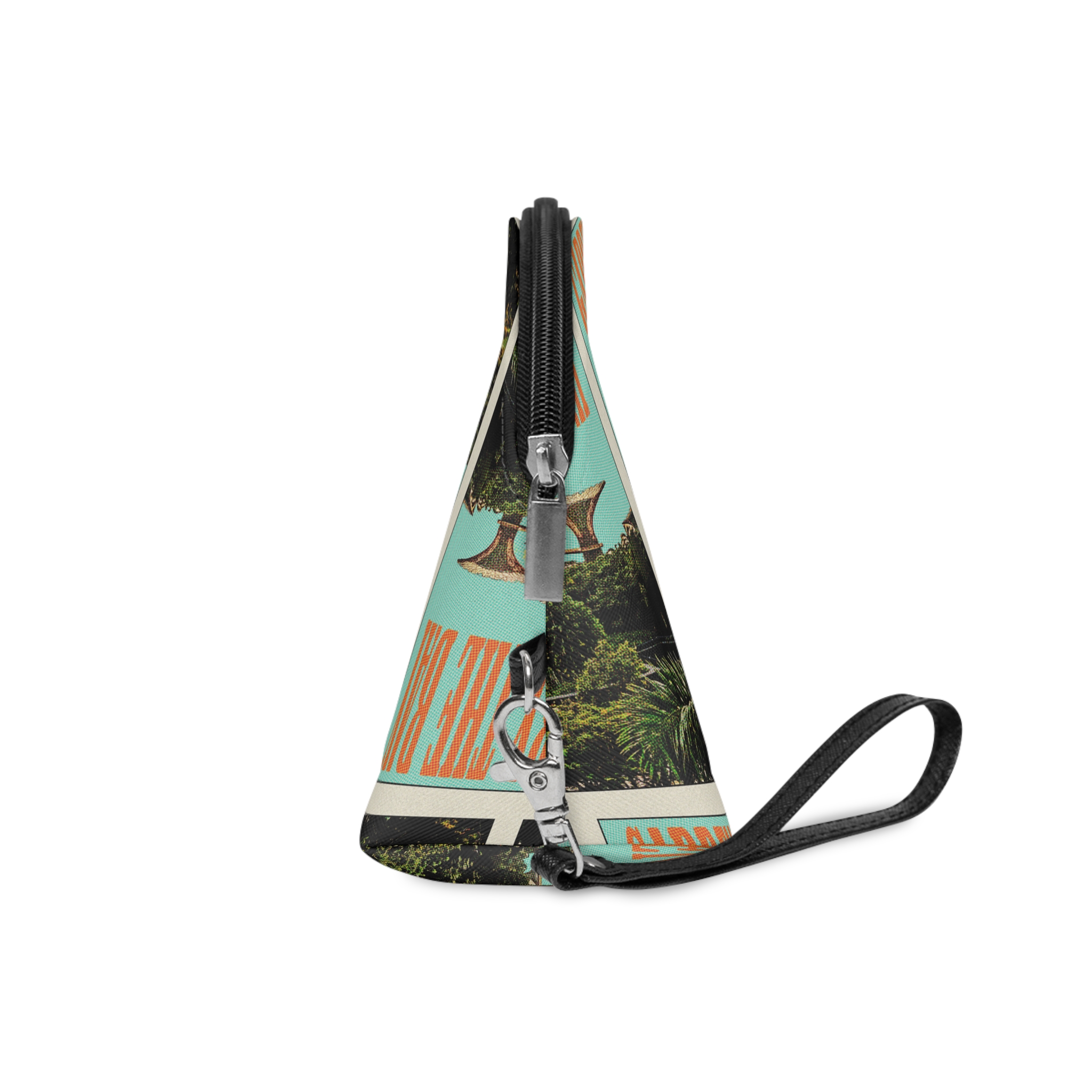 Gardens By Bay Retro Travel Poster Makeup Bag - Image 3