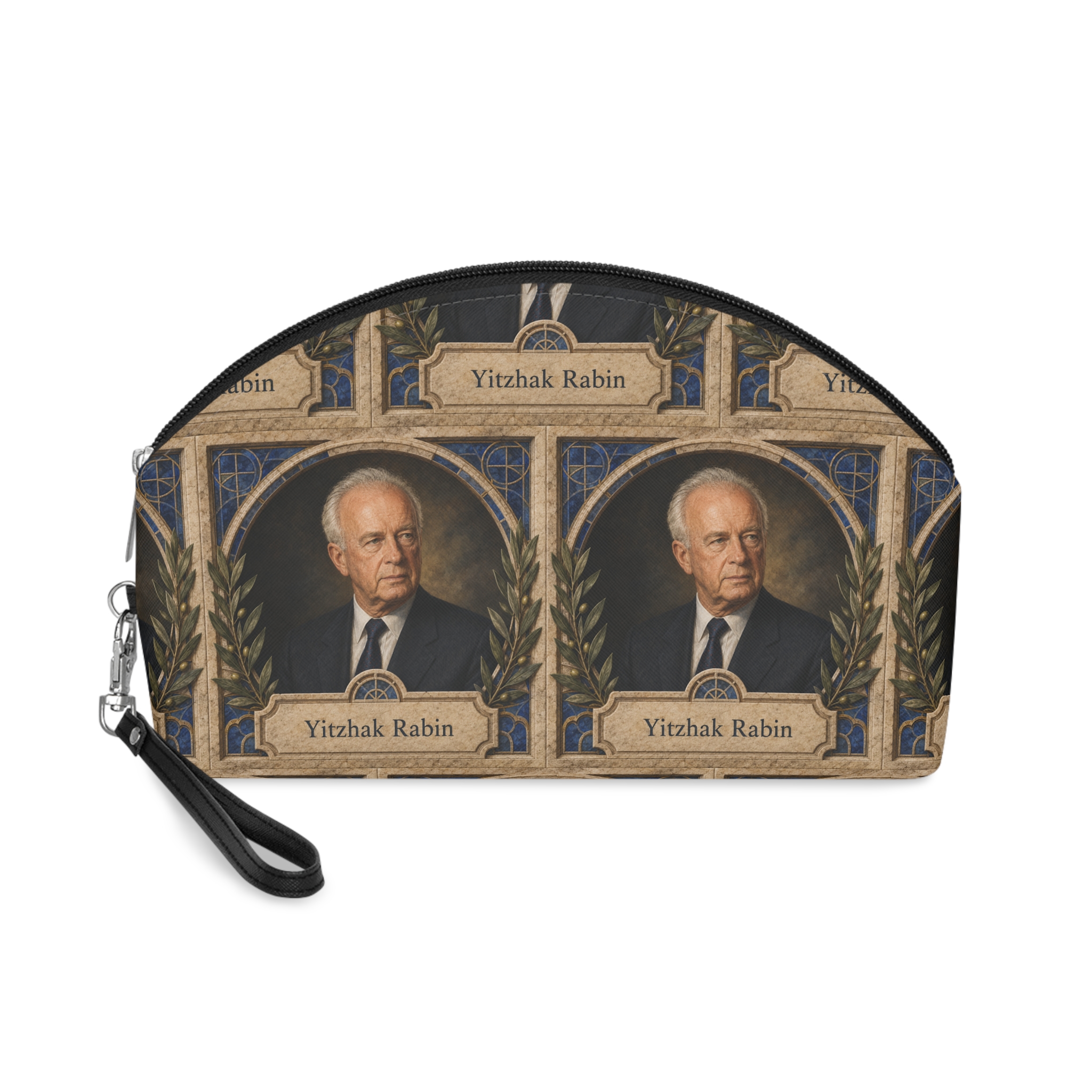 Yitzhak Rabin Makeup Bag