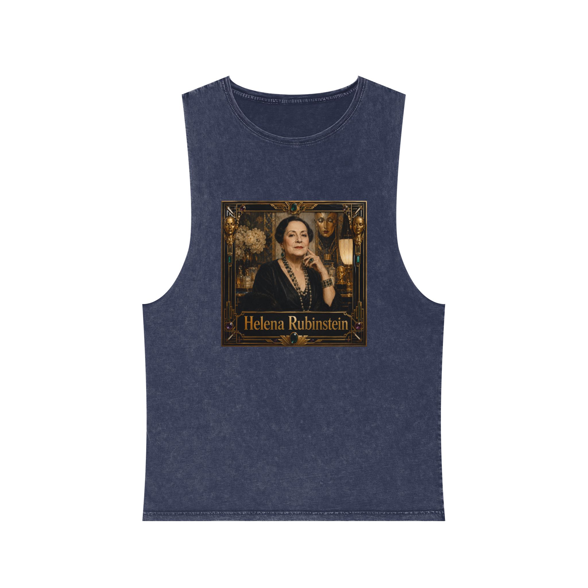 Helena Rubinstein Unisex Stonewash Tank Top - Image 13