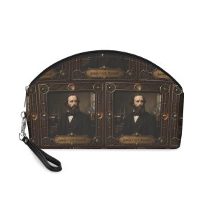 History Shopping 533 James Clerk Maxwell Makeup Bag