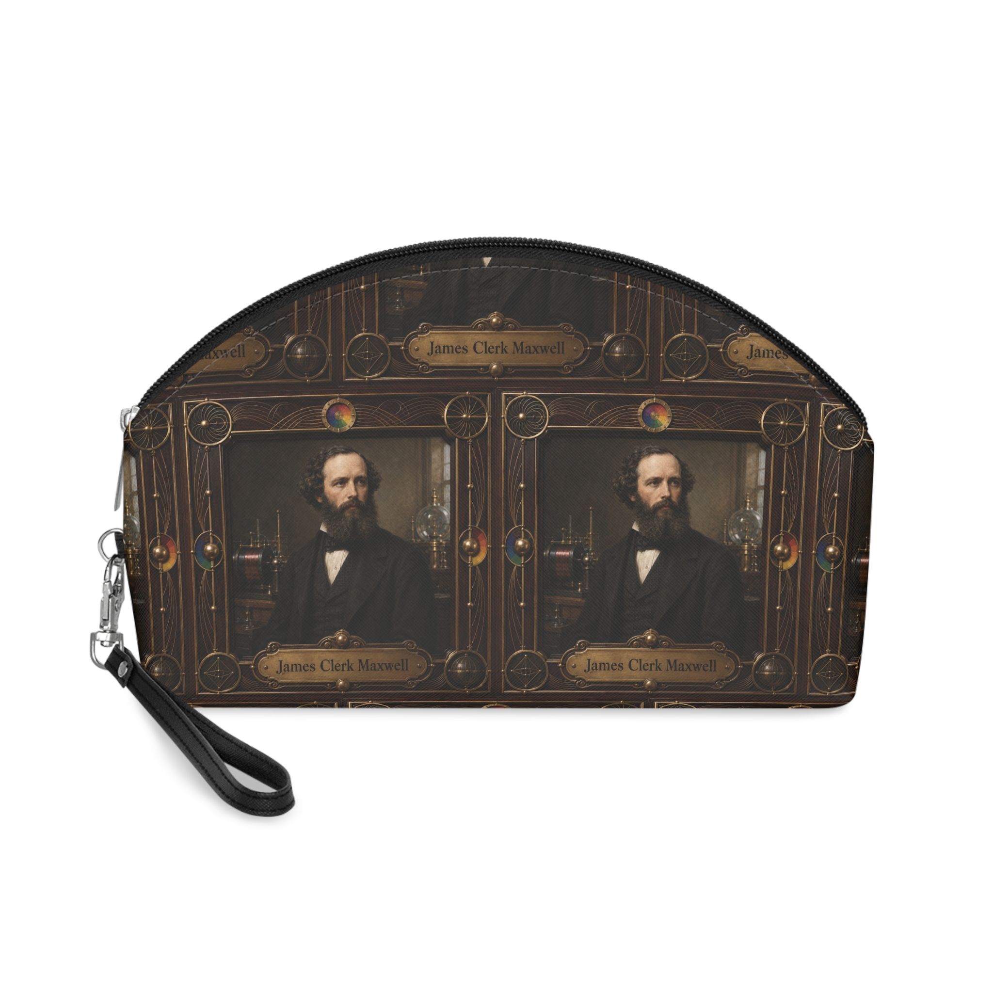 History Shopping 533 James Clerk Maxwell Makeup Bag