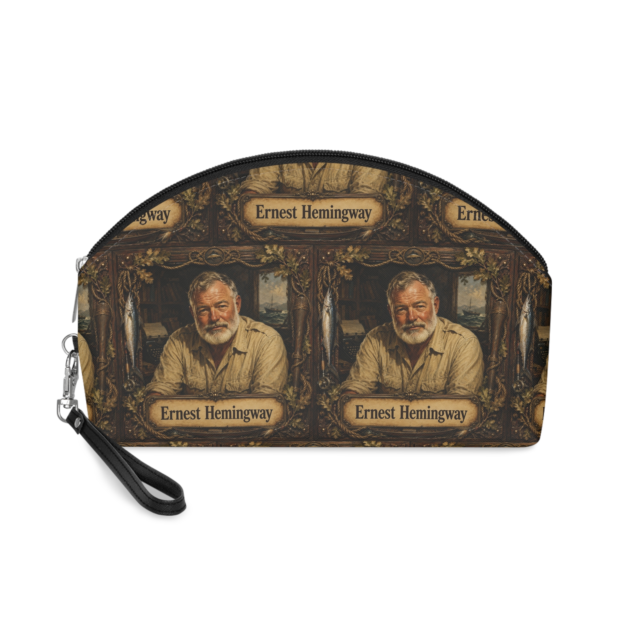 Ernest Hemingway Makeup Bag