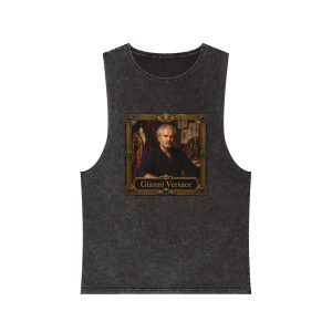 Gianni Versace Unisex Stonewash Tank Top