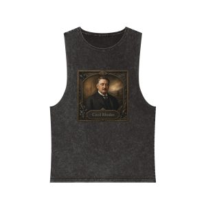 Cecil Rhodes Unisex Stonewash Tank Top