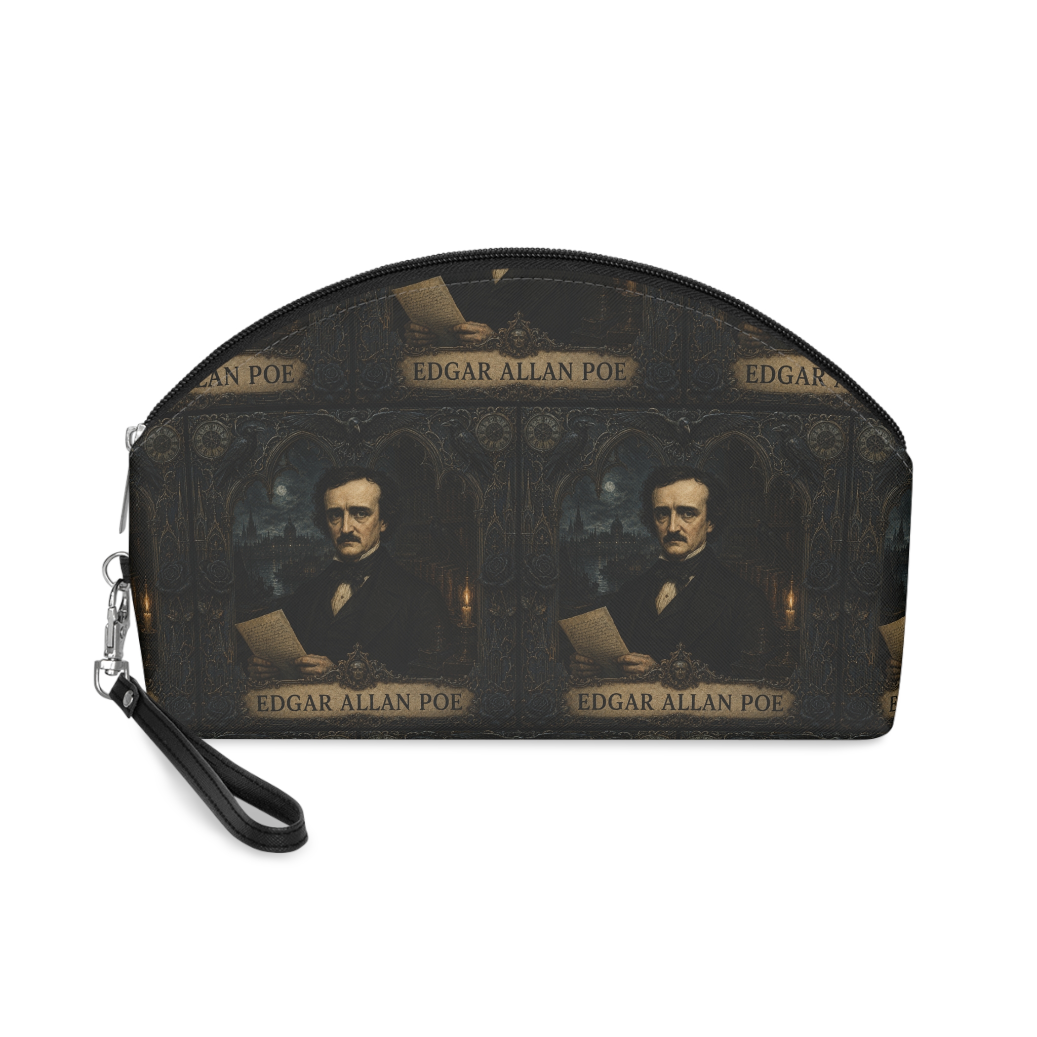 Edgar Allan Poe Makeup Bag