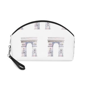 Arc de Triomphe Paris Vector Makeup Bag