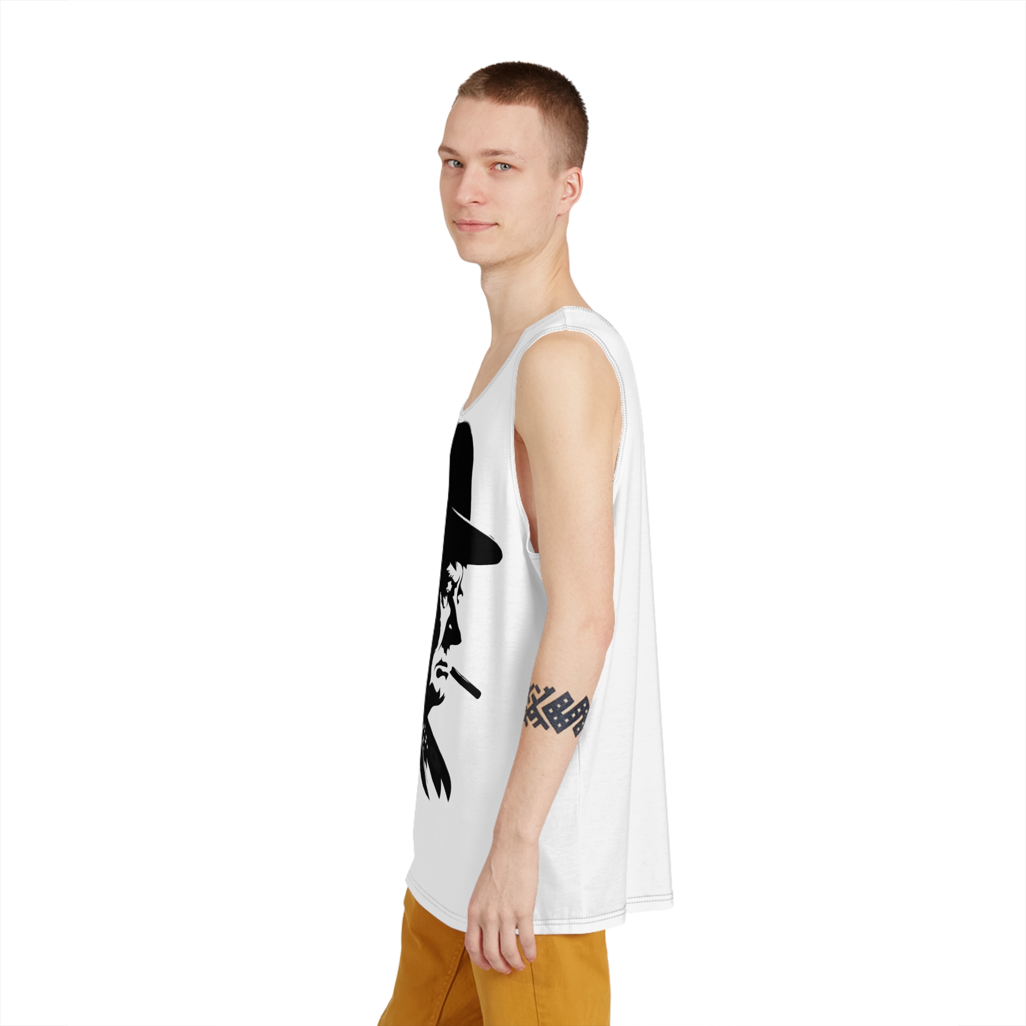 Winston Churchill Mens Tank Aop