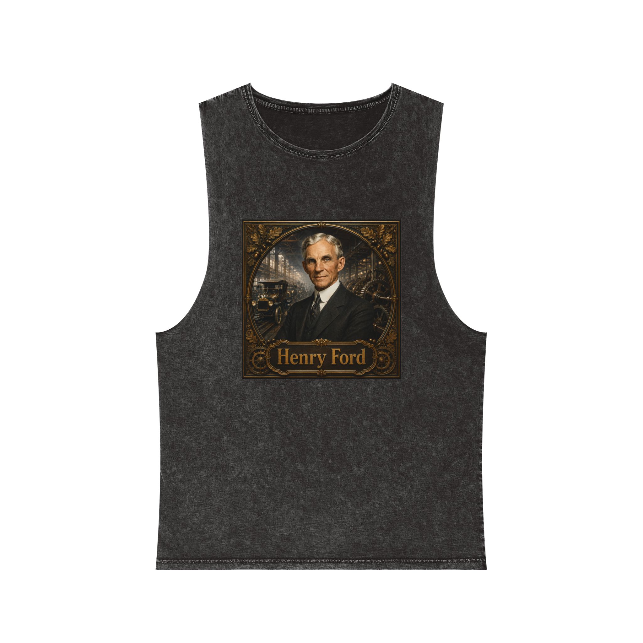 Henry Ford Unisex Stonewash Tank Top