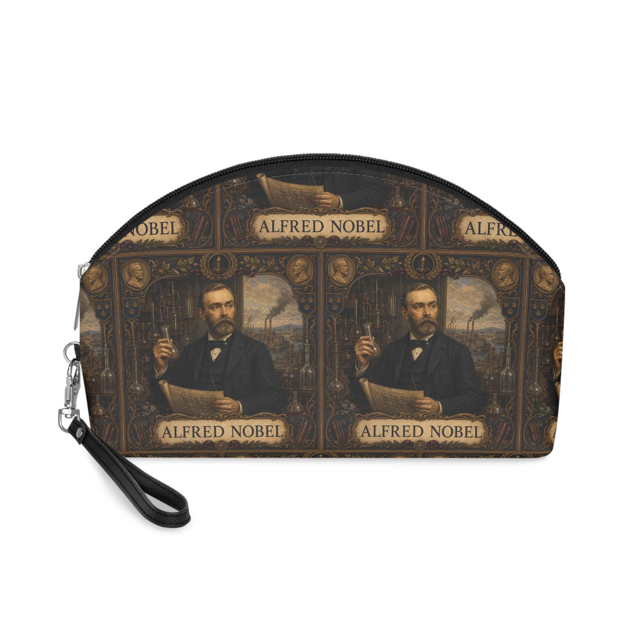 Alfred Nobel Makeup Bag