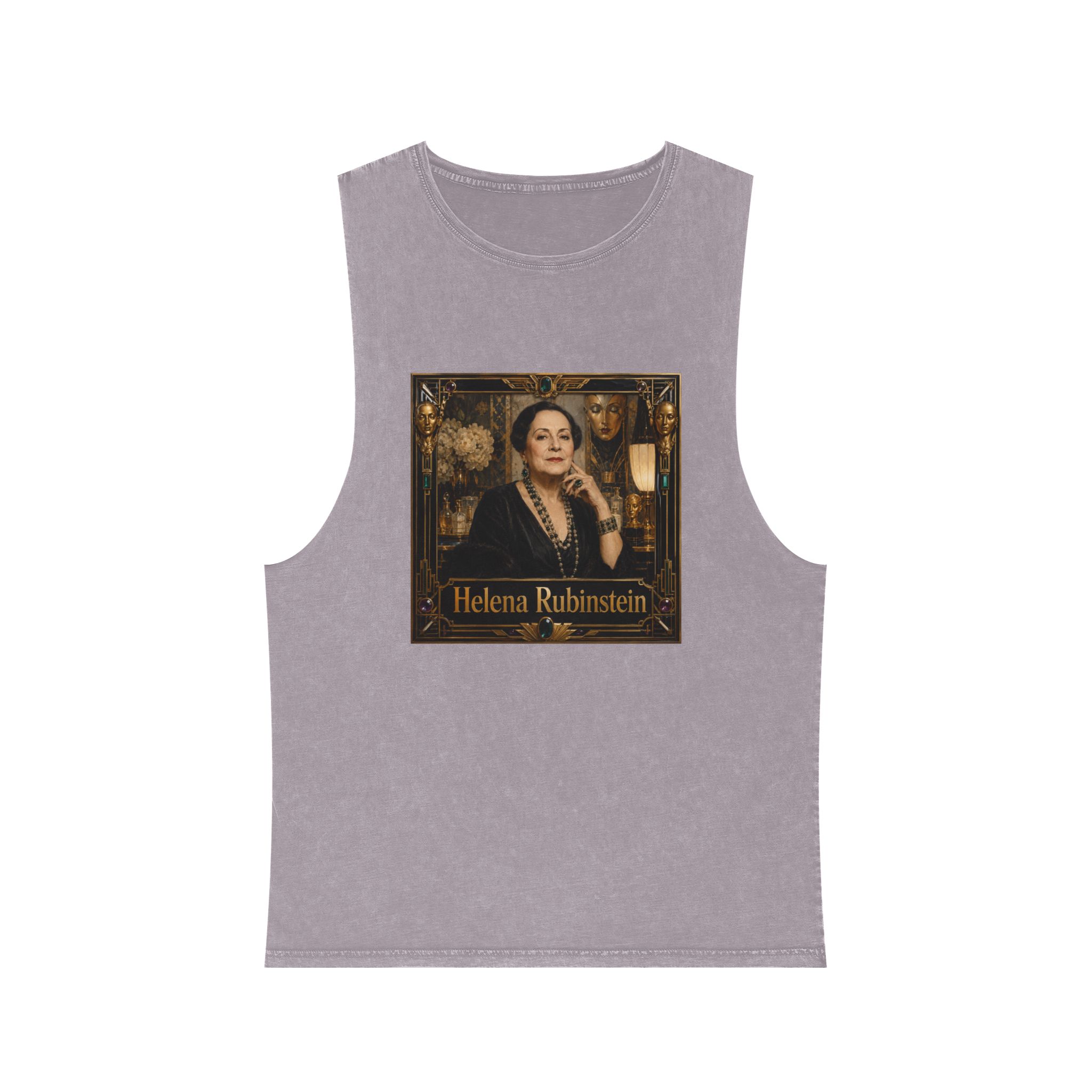 Helena Rubinstein Unisex Stonewash Tank Top - Image 17