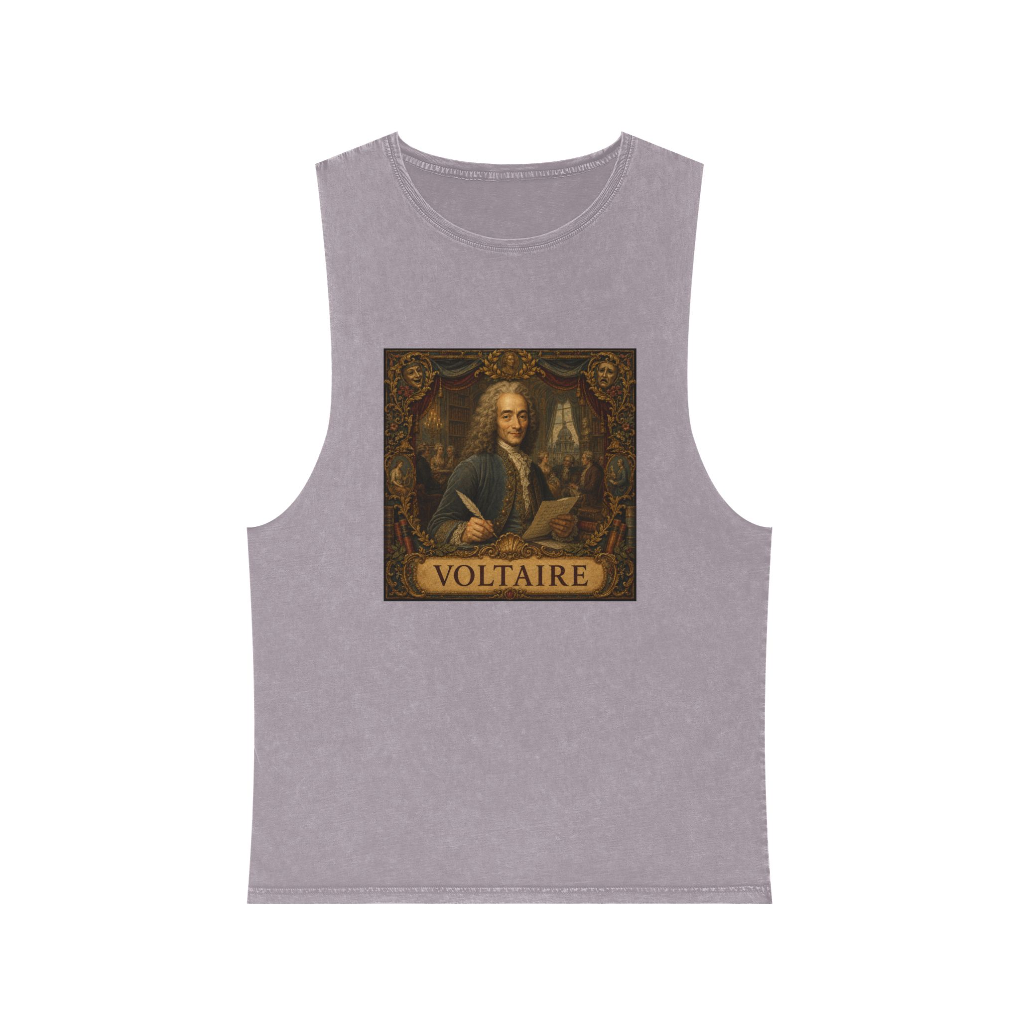 Voltaire Unisex Stonewash Tank Top - Image 17