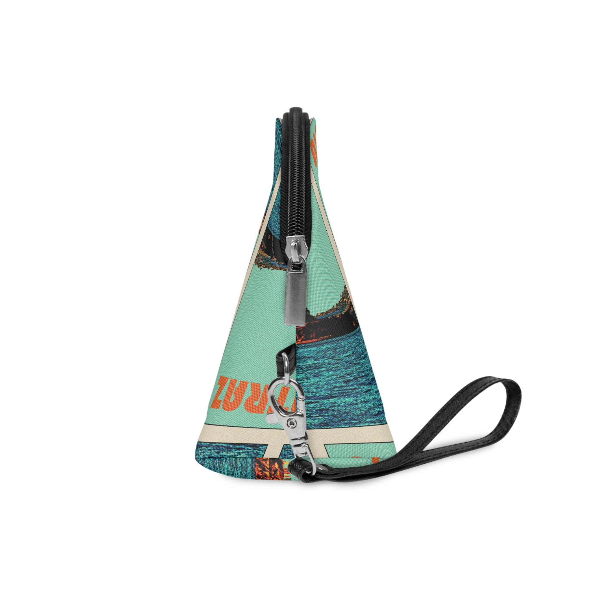 Alcatraz Retro Travel Poster Makeup Bag - Image 3
