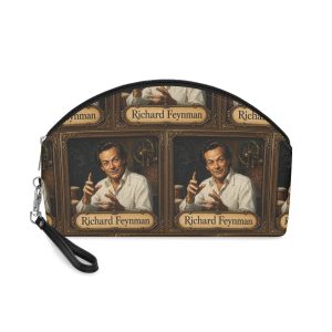 Richard Feynman Makeup Bag