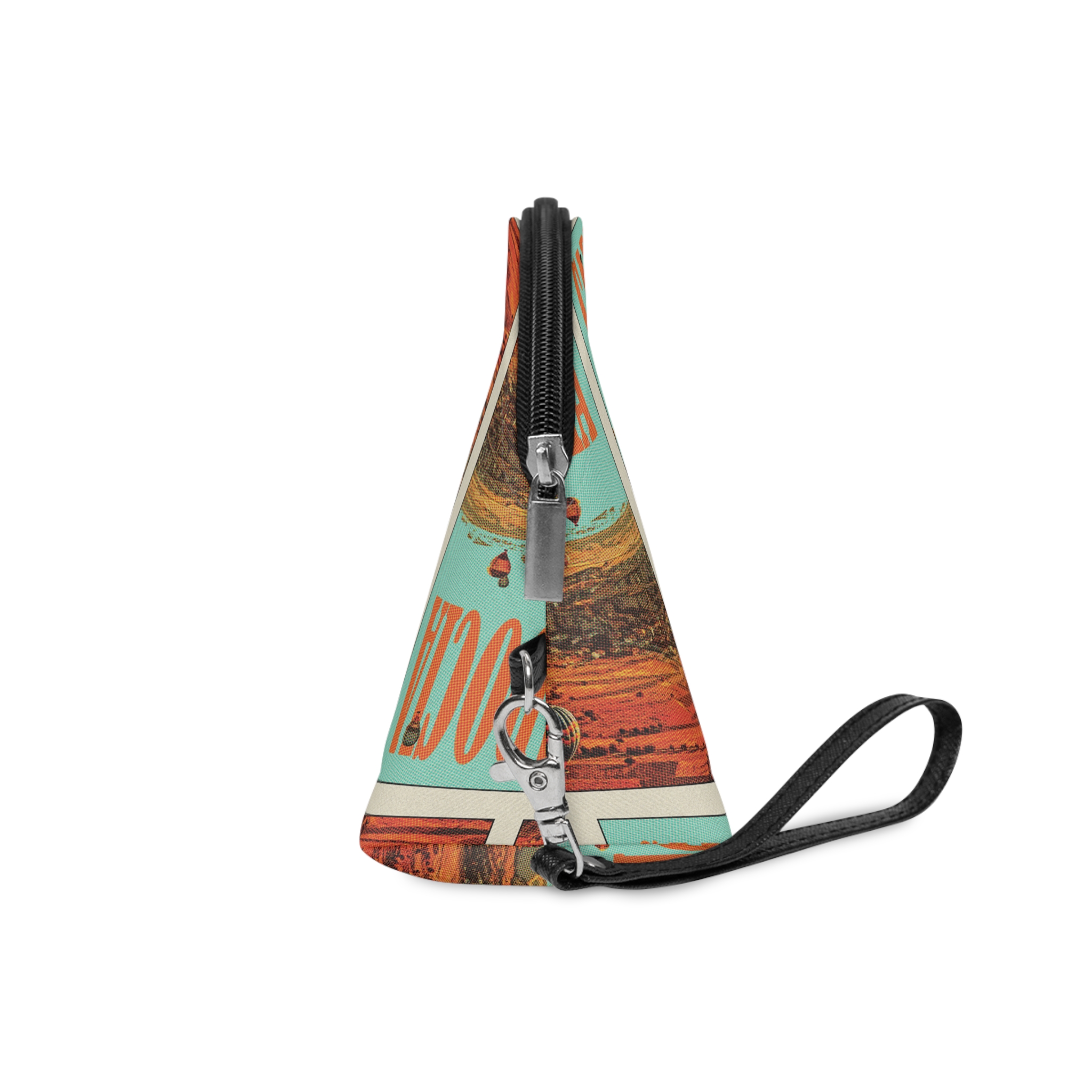 Cappadocia Retro Travel Poster Makeup Bag - Image 3