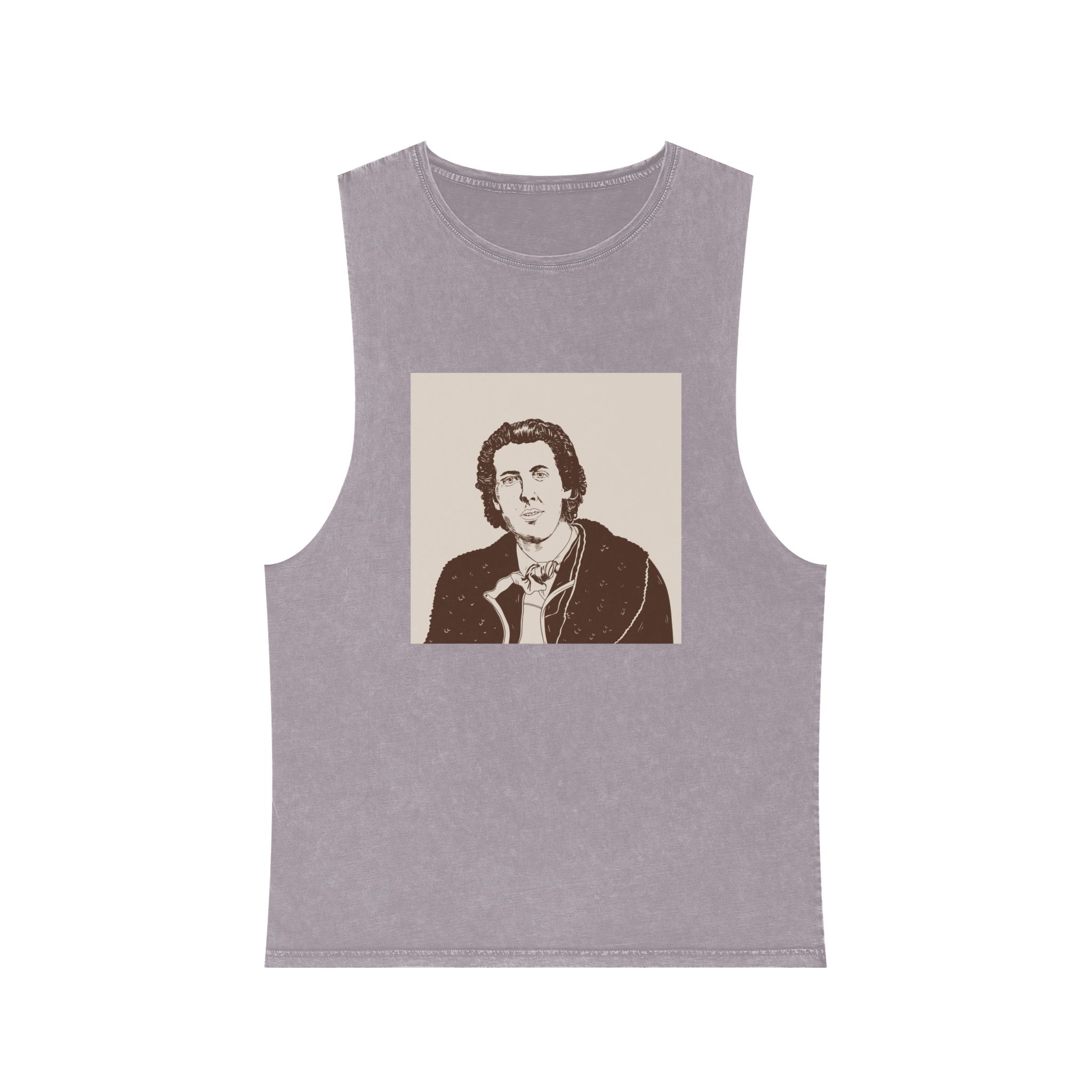 Historical Design 3EDFE4 Unisex Stonewash Tank Top - Image 17
