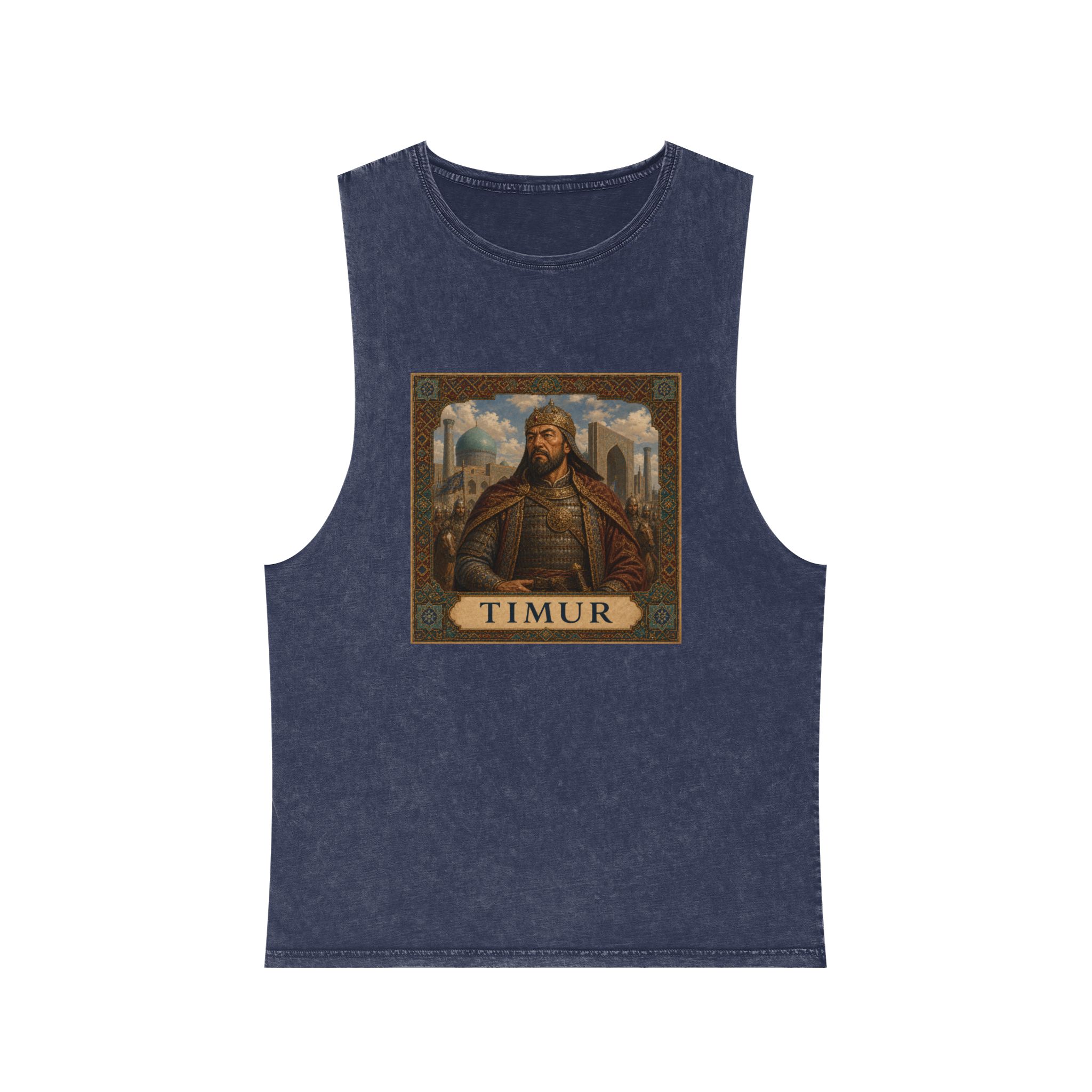 Timur Unisex Stonewash Tank Top - Image 13