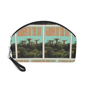 Gardens By Bay Retro Travel Poster Makeup Bag