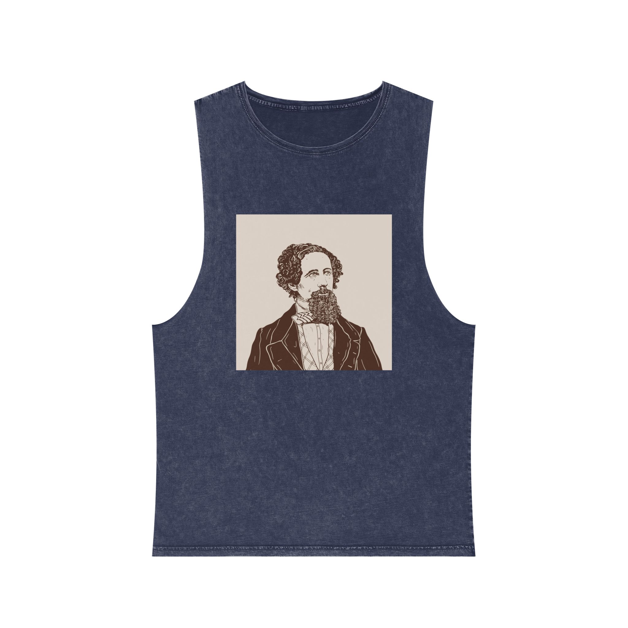 Historical Design 478908 Unisex Stonewash Tank Top - Image 13