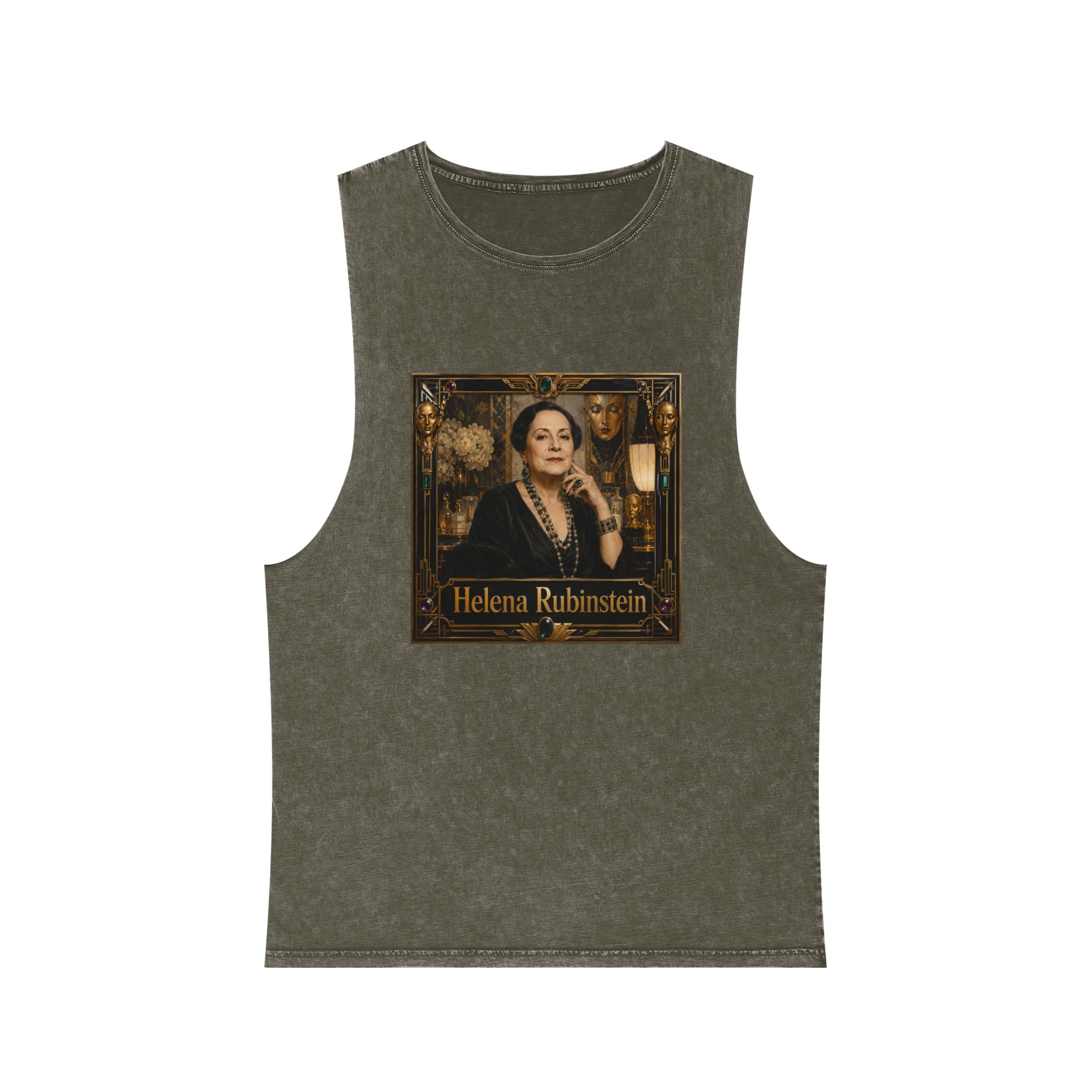Helena Rubinstein Unisex Stonewash Tank Top - Image 5