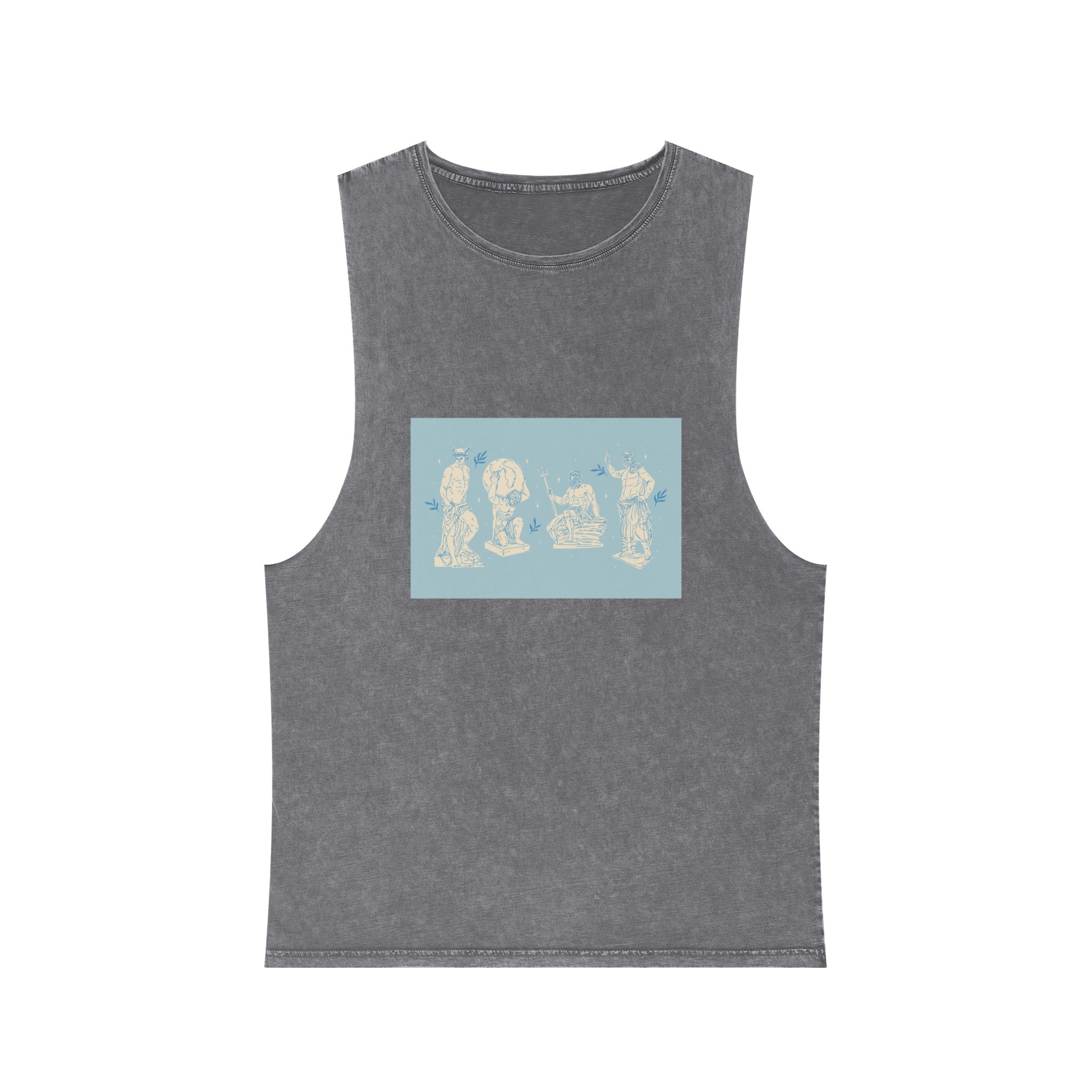 Historical Design E0223A Unisex Stonewash Tank Top - Image 9
