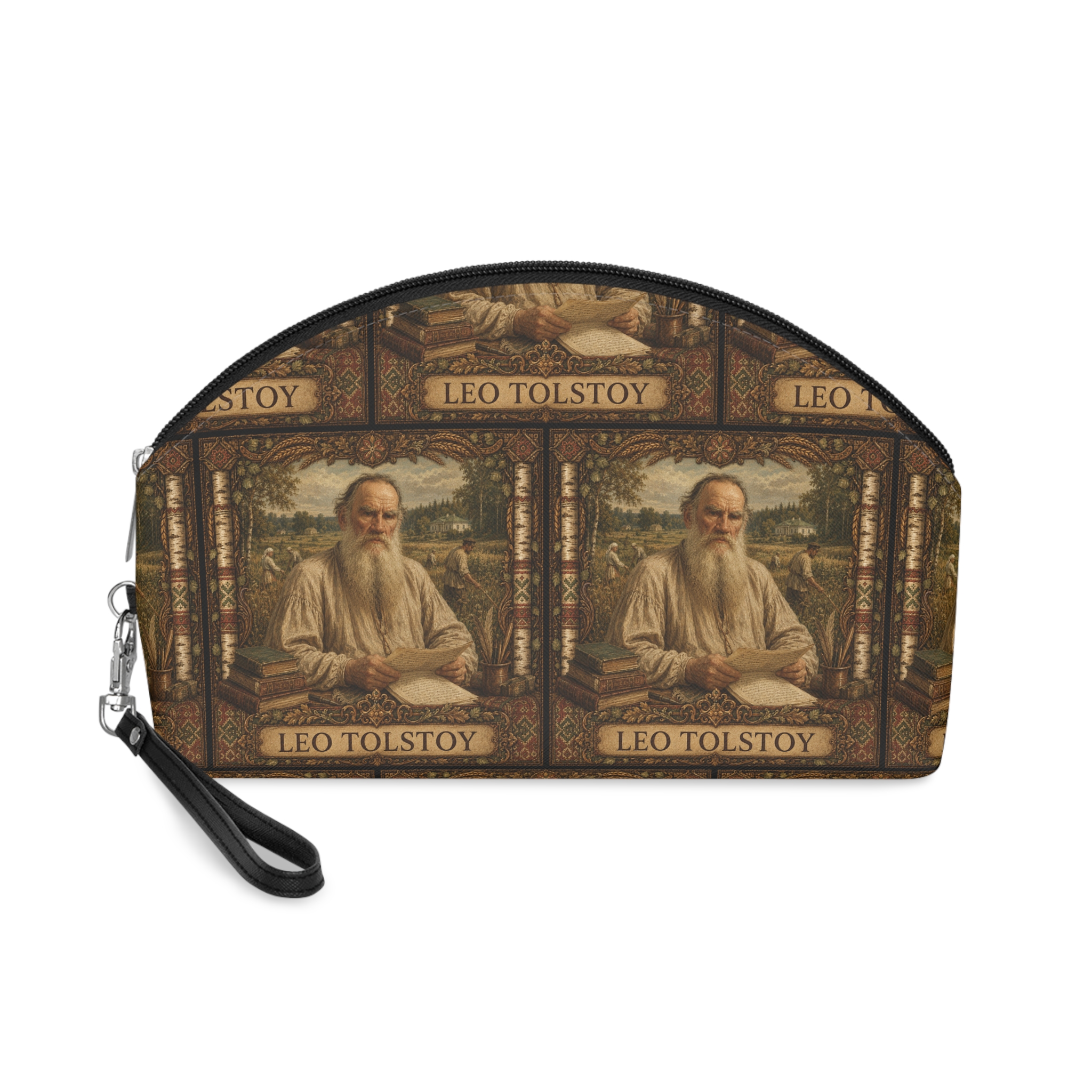 Leo Tolstoy Makeup Bag
