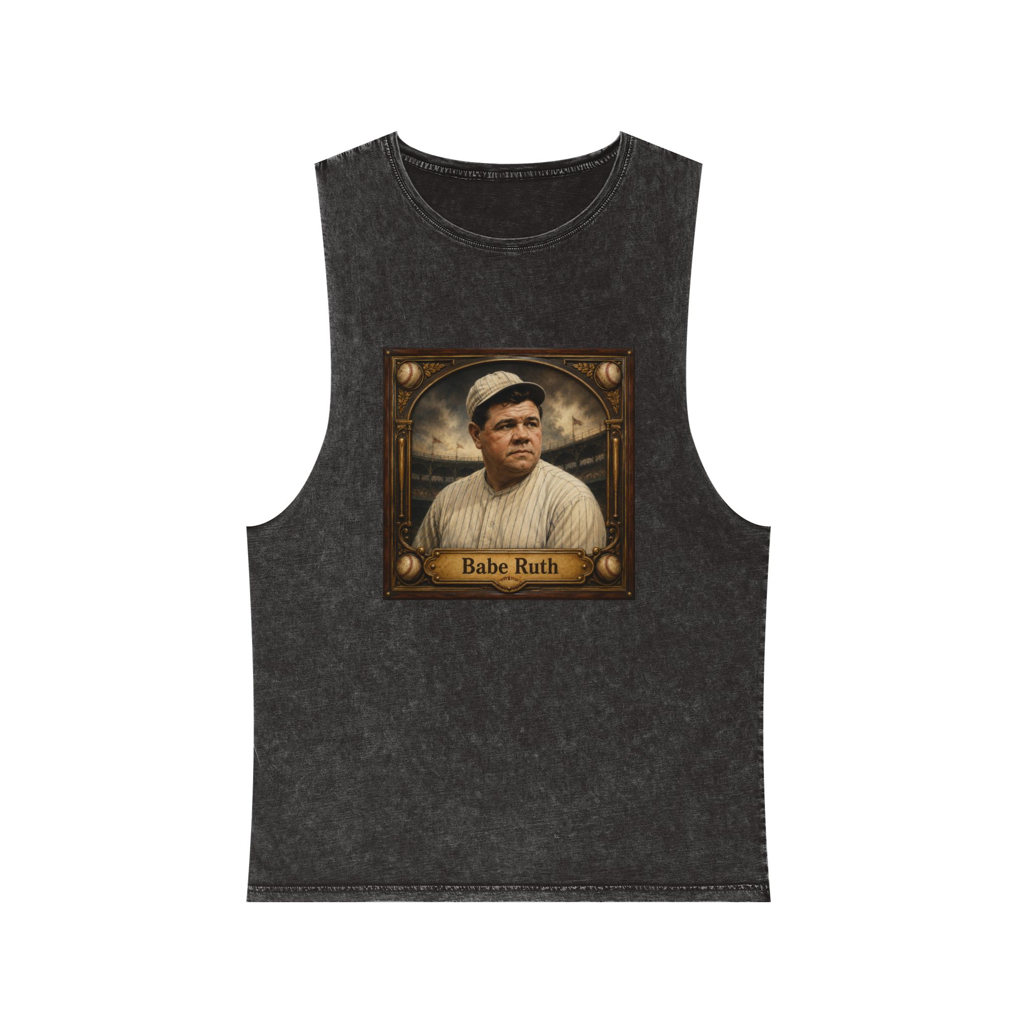Babe Ruth Unisex Stonewash Tank Top