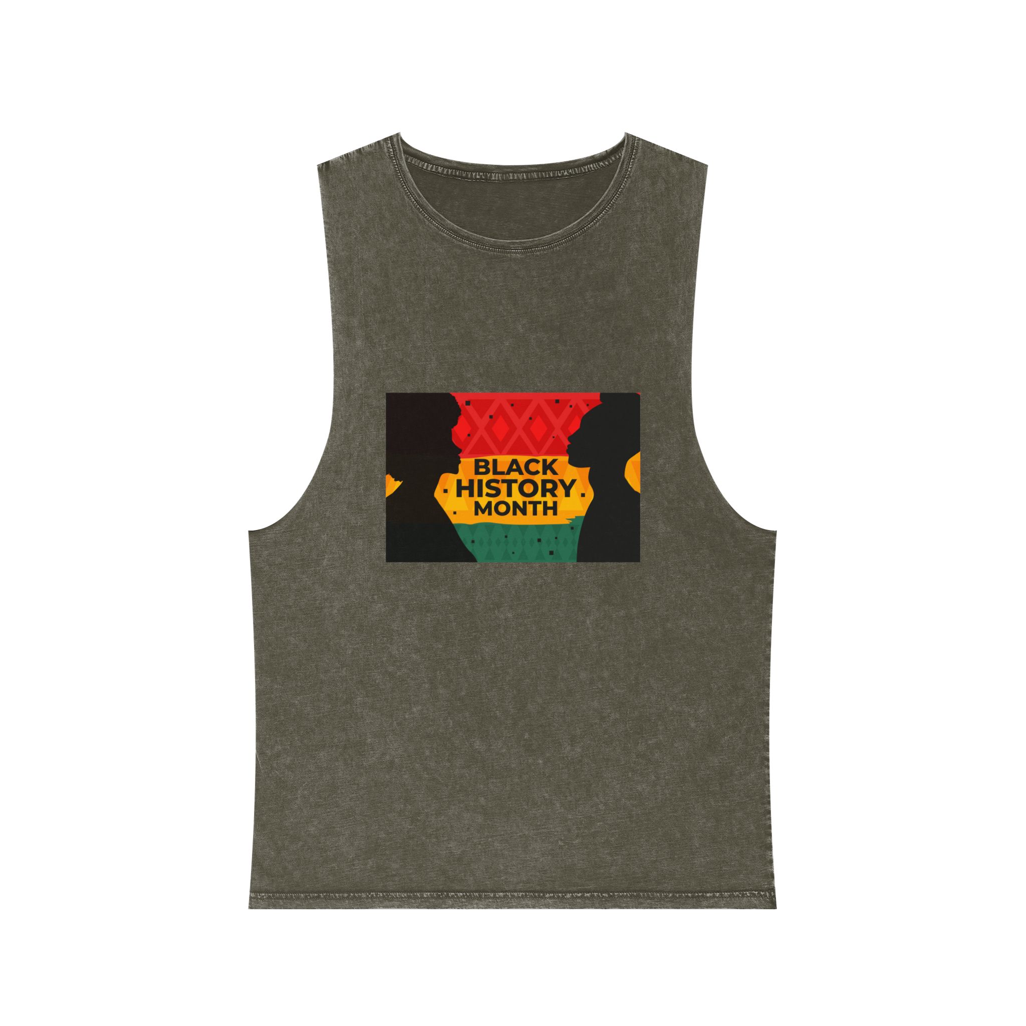 Historical Design 4337E1 Unisex Stonewash Tank Top - Image 5