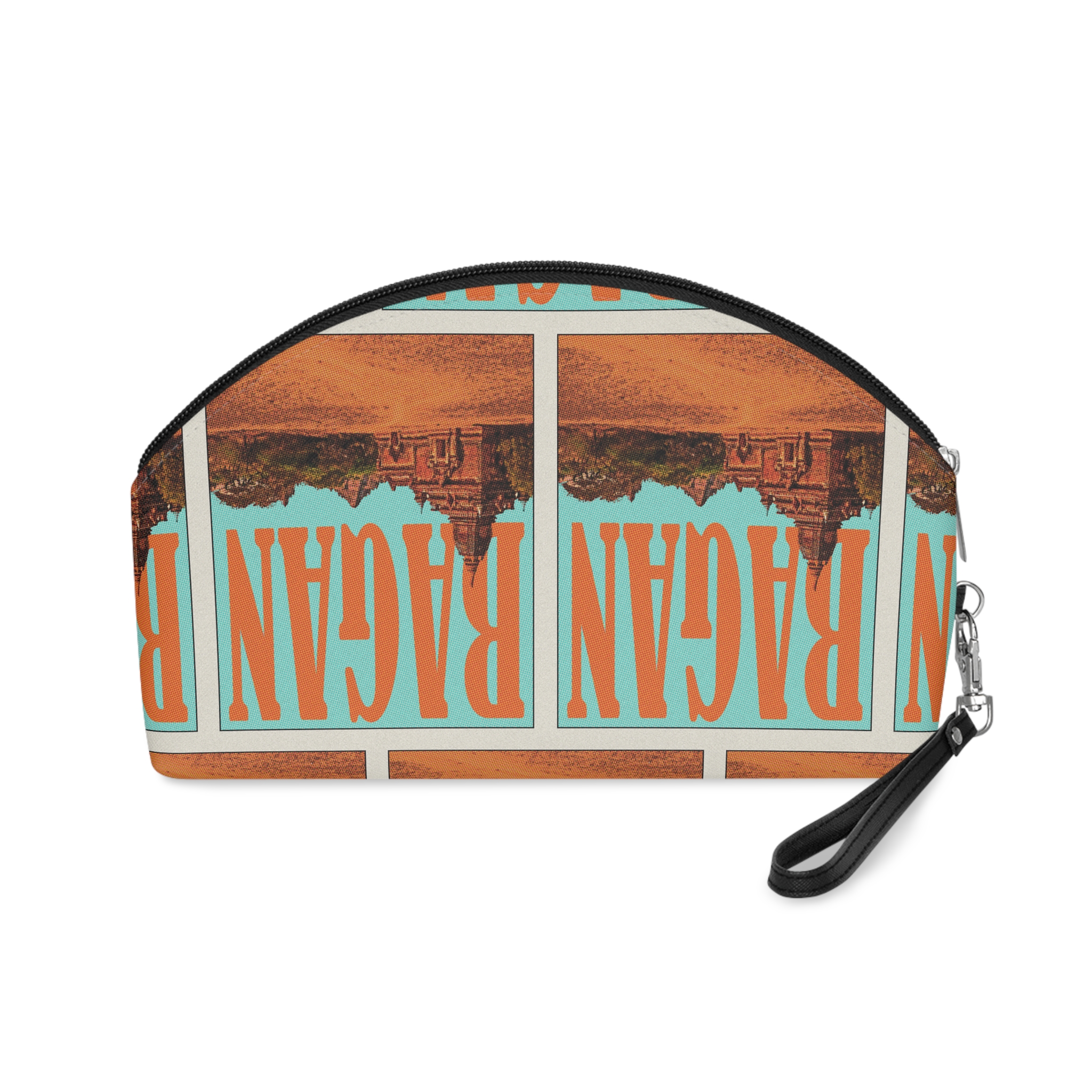 Bagan Retro Travel Poster Makeup Bag - Image 2