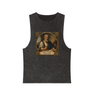 Euclid Unisex Stonewash Tank Top