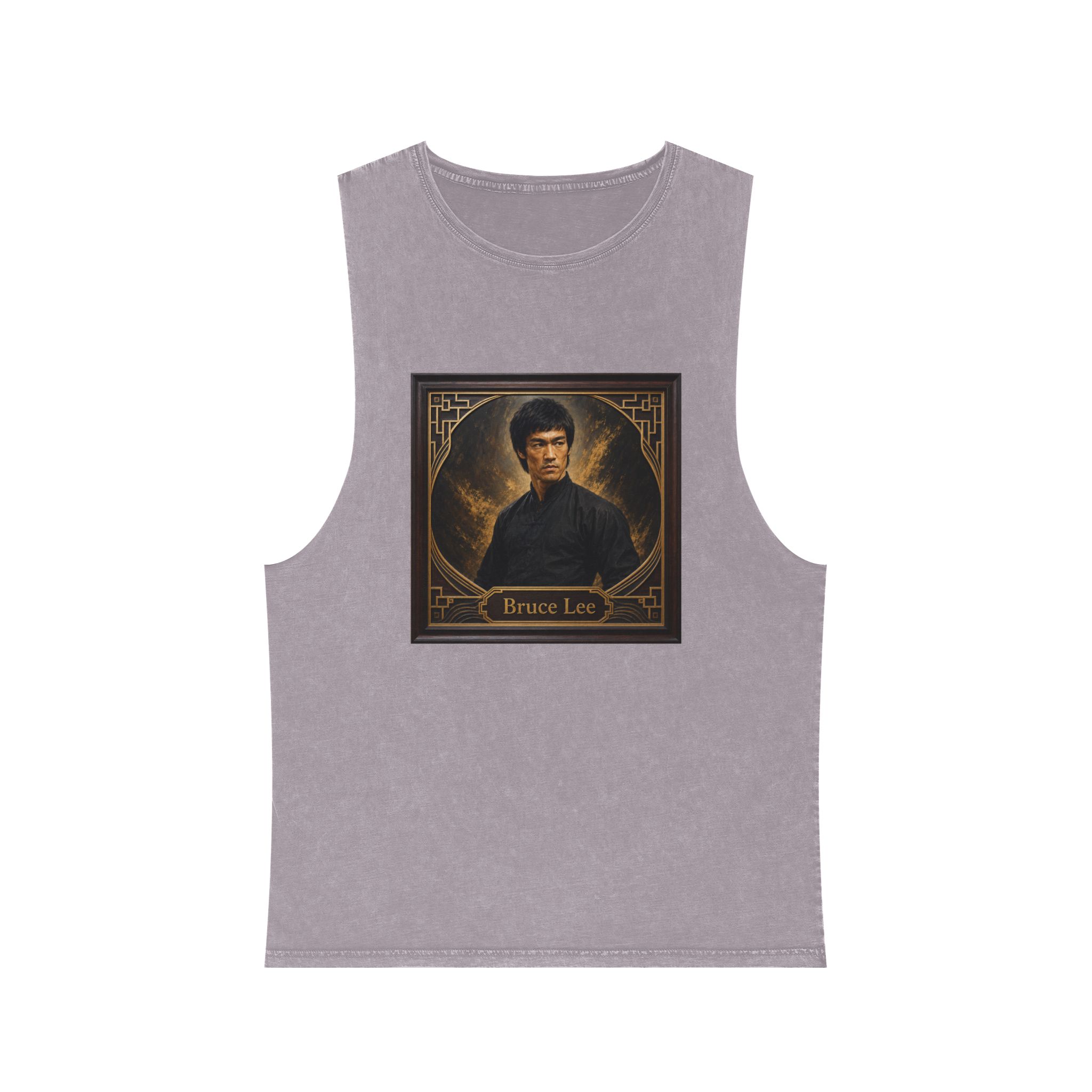 Bruce Lee Unisex Stonewash Tank Top - Image 17