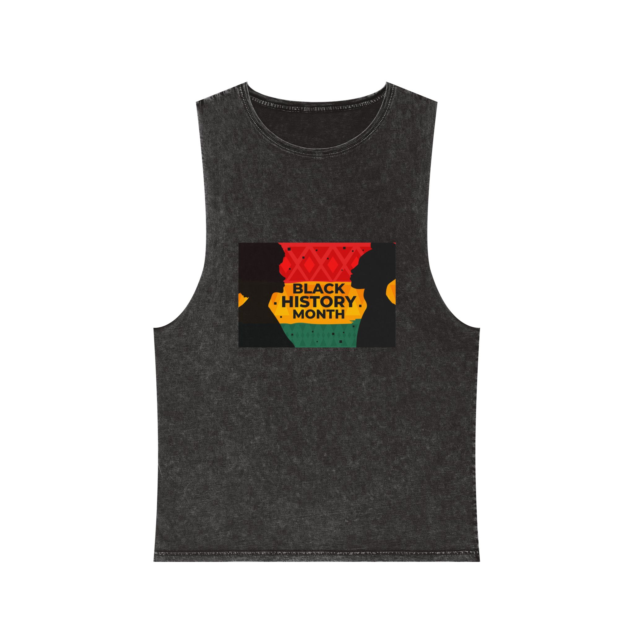 Historical Design 4337E1 Unisex Stonewash Tank Top