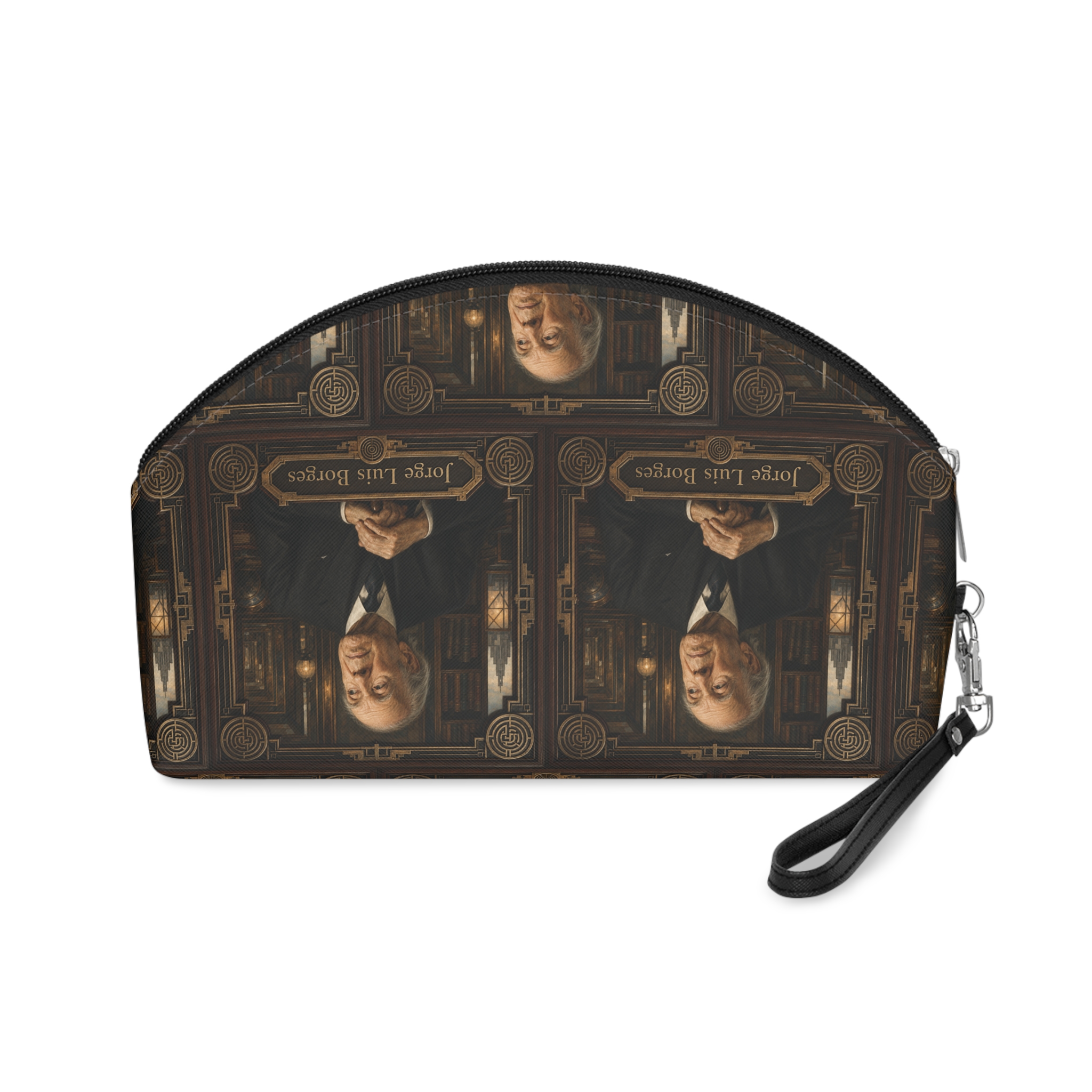 History Shopping 545 Jorge Luis Borges Makeup Bag - Image 2