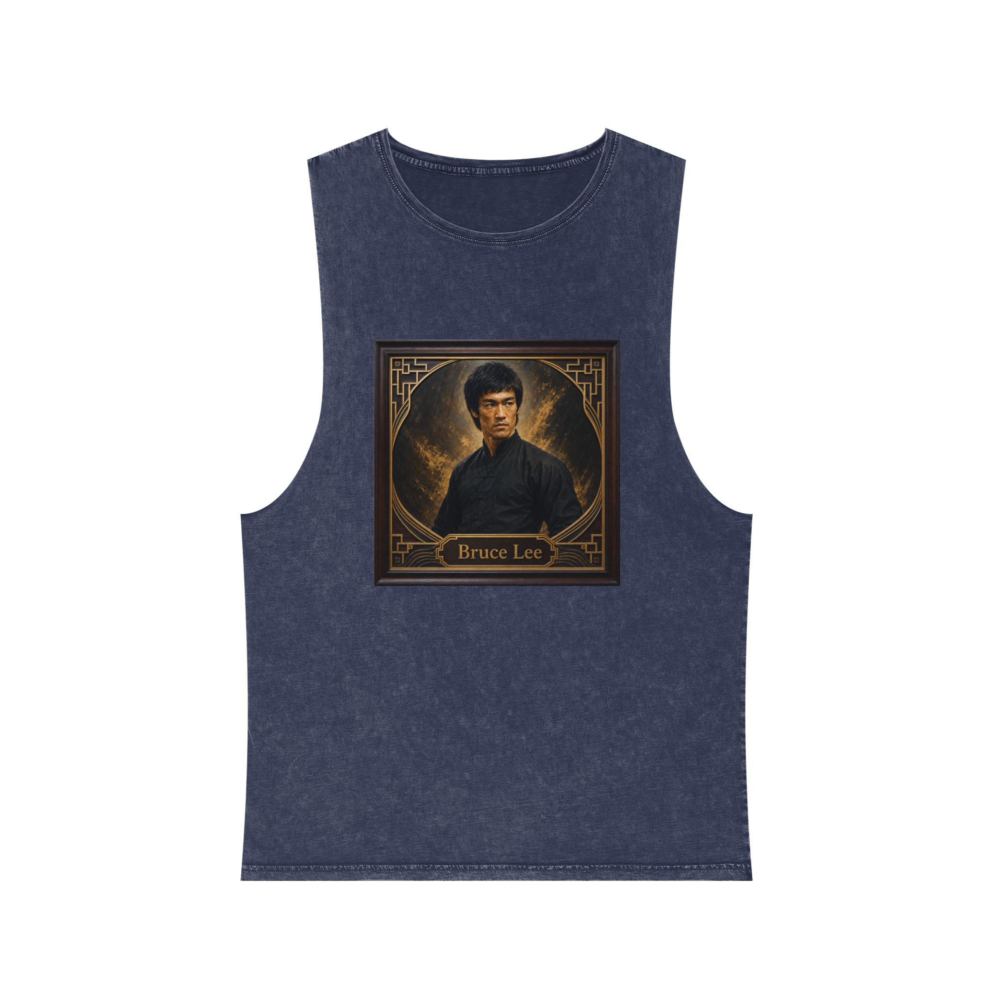 Bruce Lee Unisex Stonewash Tank Top - Image 13
